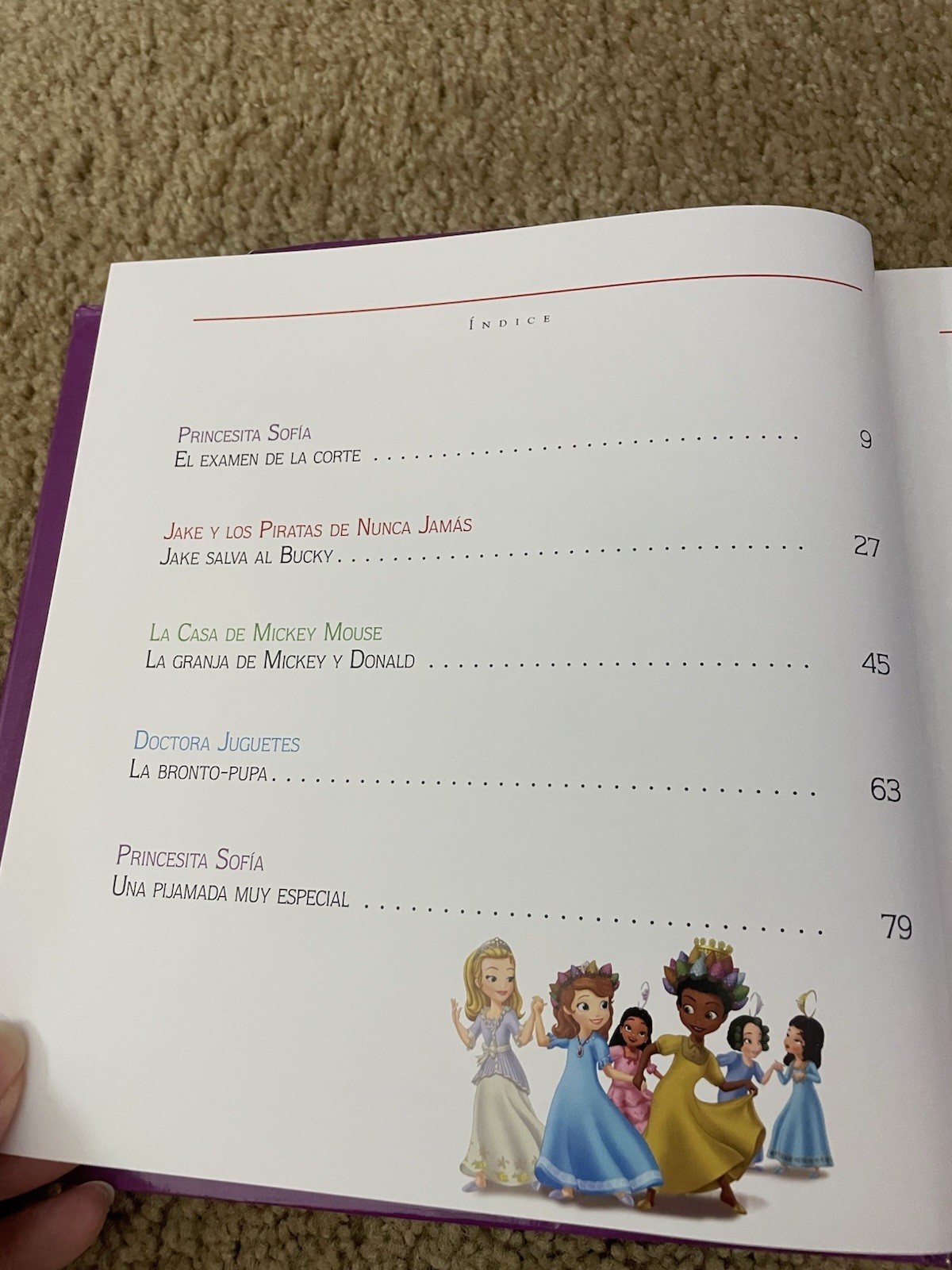 LIBRO DE CUENTOS DISNEY “LA MAGIA DE DISNEY JUNIOR”, EN ESPAÑOL