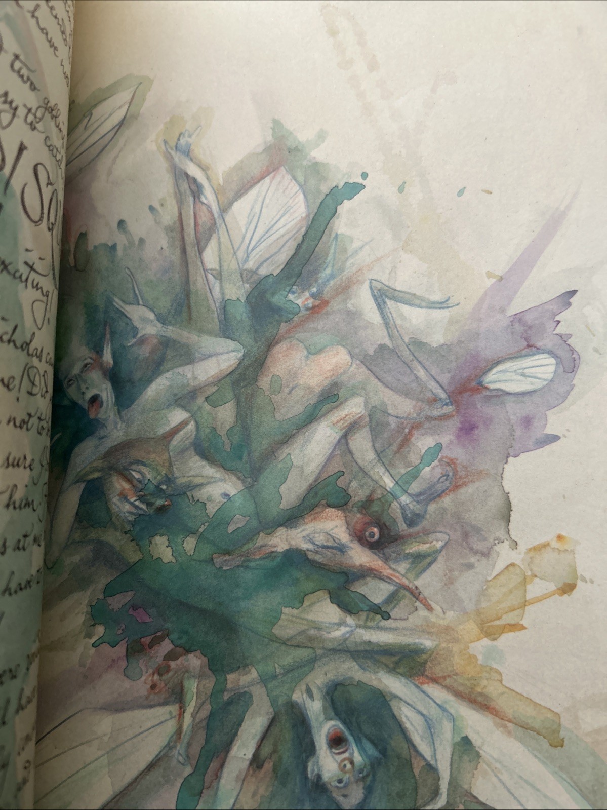 Lady Cottington’s Pressed Fairy Book w/ Sealed Pages