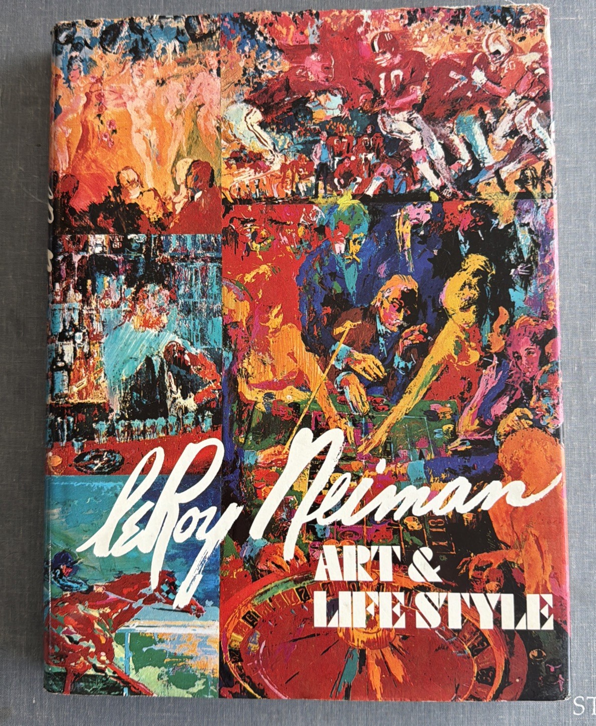 LeRoy Neiman SIGNED Art & Lifestyle HC 1st Ed