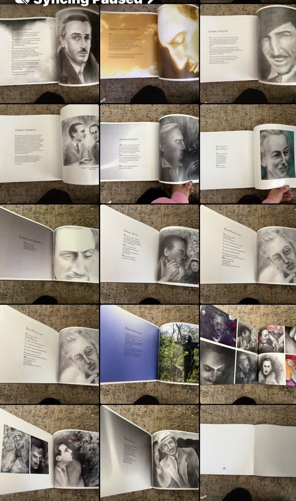 Rare Disney Sense Emma Lavin Signed Blurb Hardcover Walt Disney Art Book