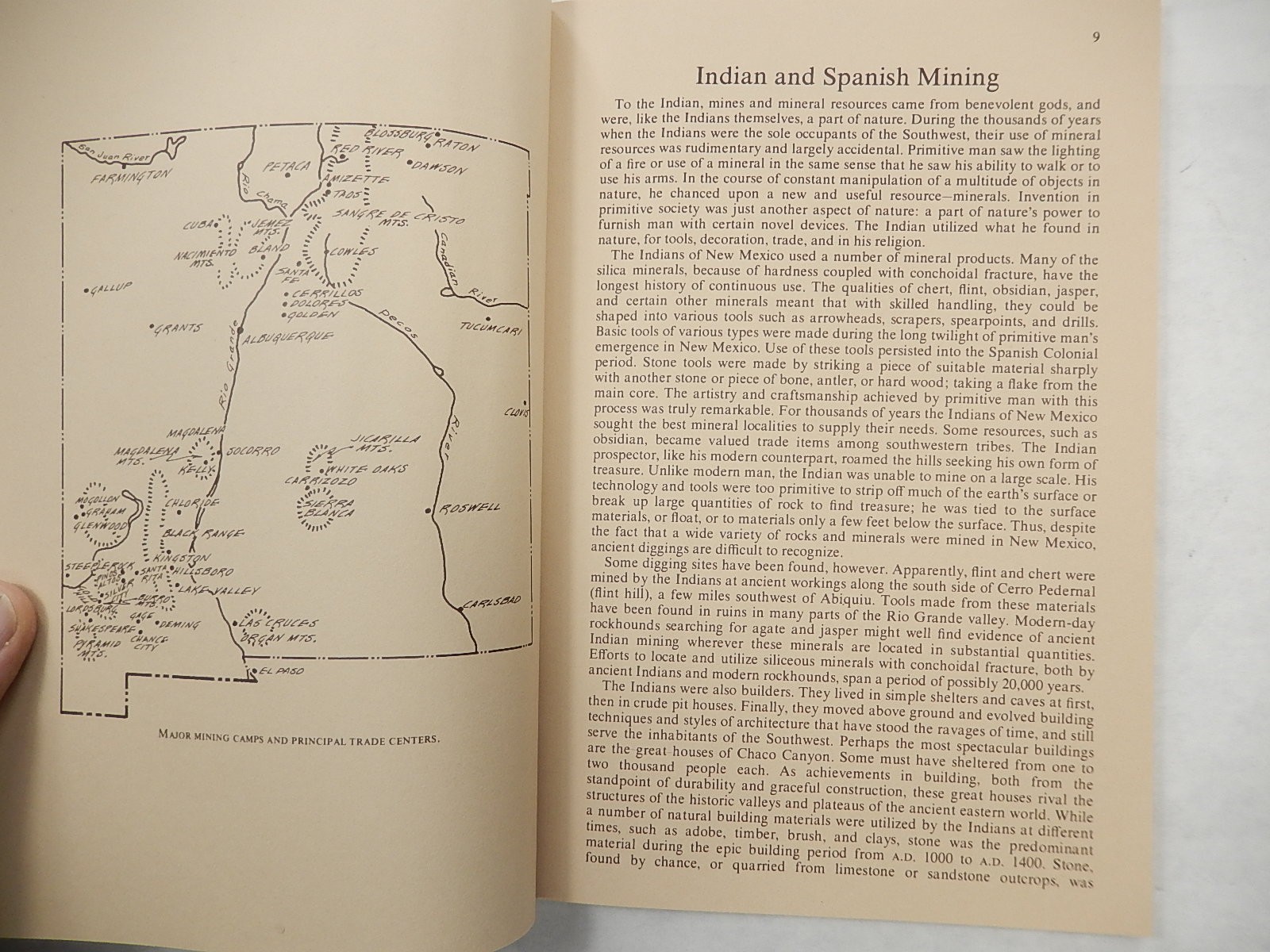 The Story of Mining in New Mexico by Paige W. Christiansen, 1974, Bureau Mines