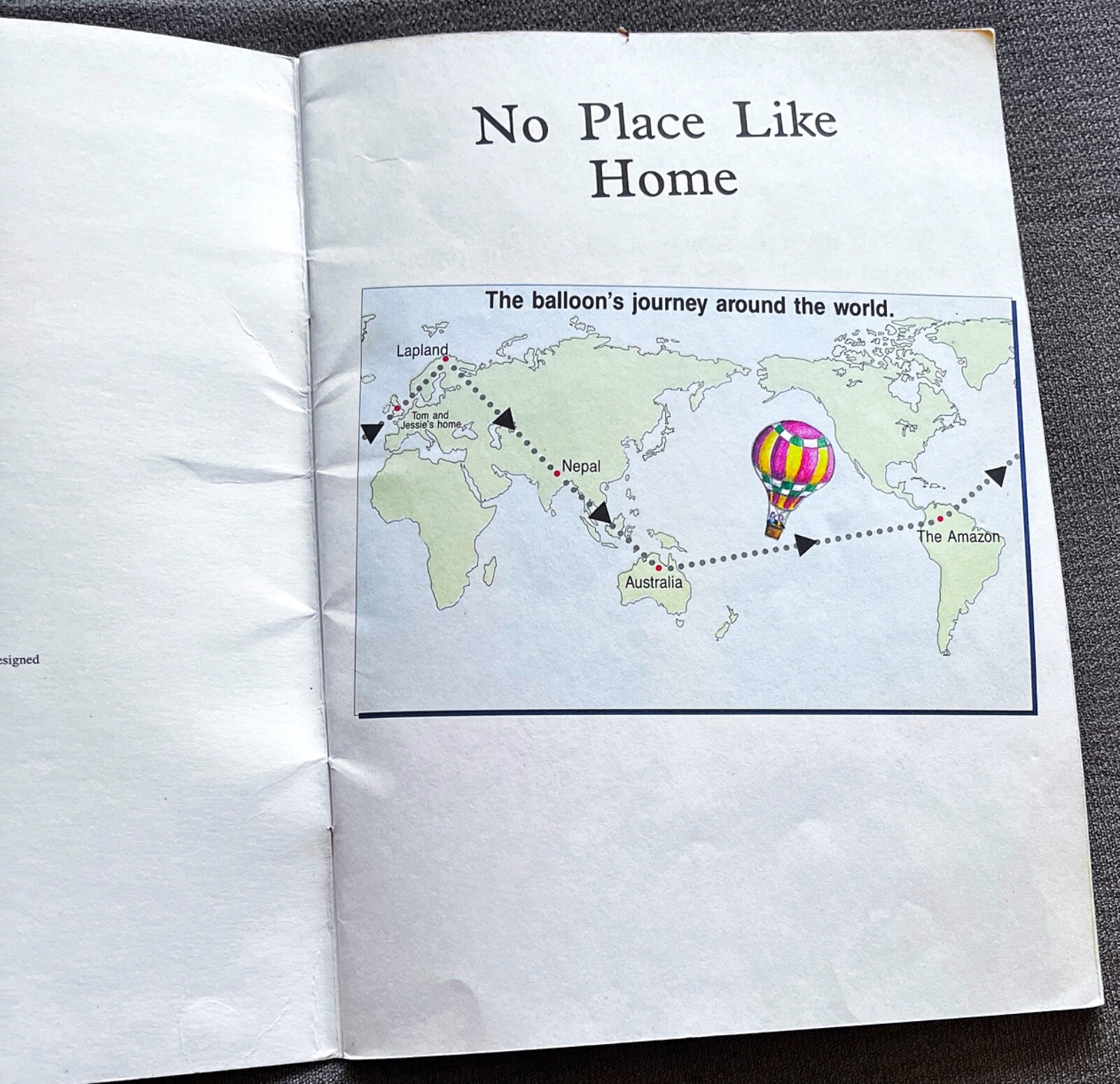RARE KIDS BOOK No Place Like Home Sunshine Books 1990 Jane Elliott Dennis Bryans