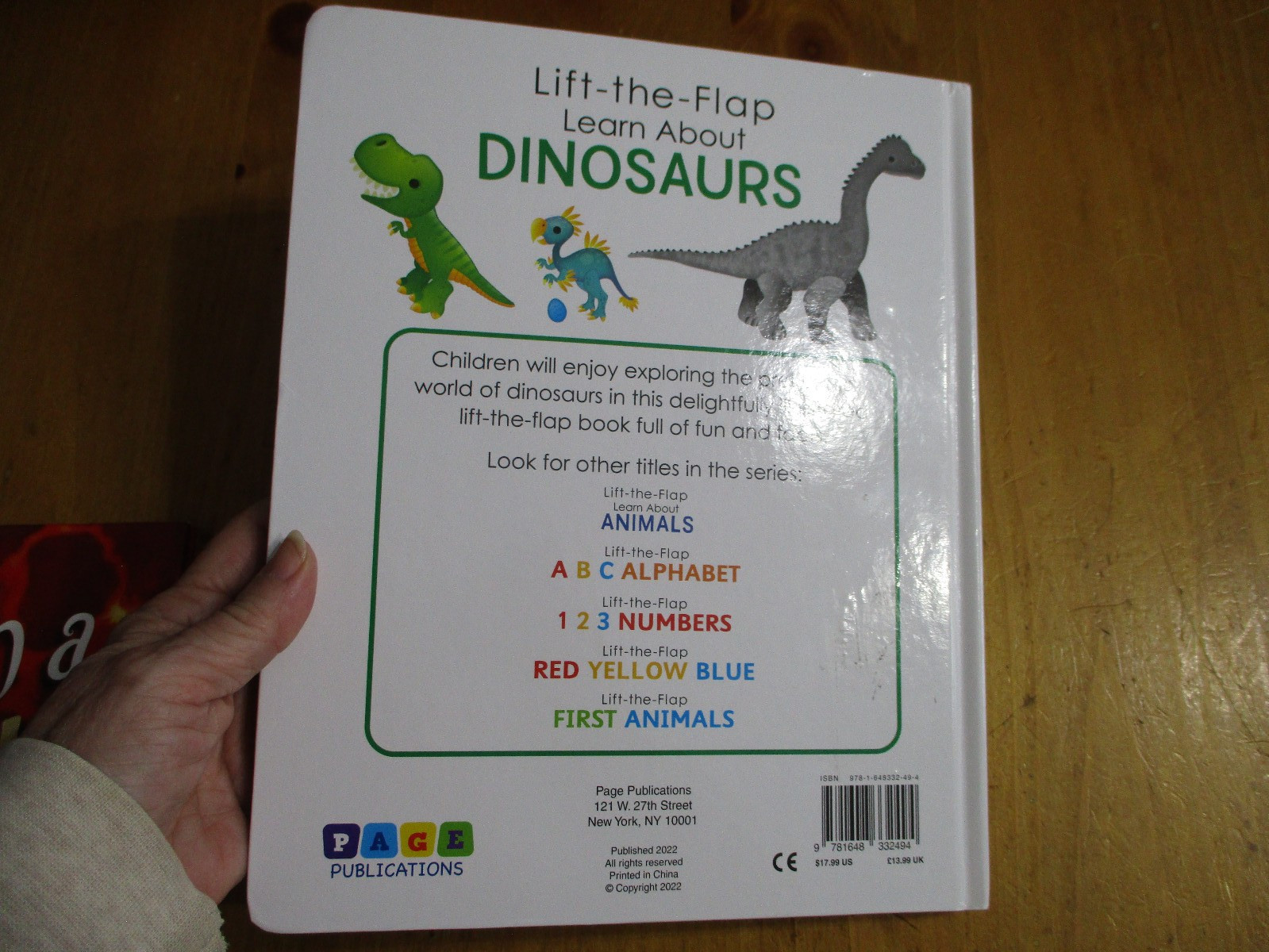 2-Kids Books Learn About Dinosaurs Lift The Flap & How To Catch a Dinosaur
