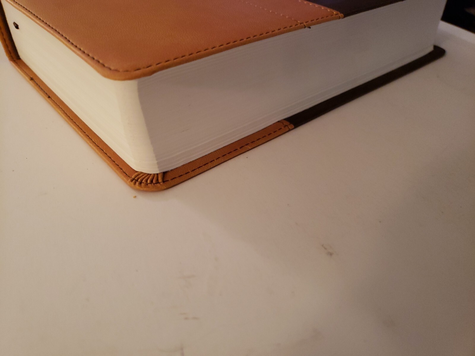 NIV LP Chocolate Amber Holy Bible Large Print