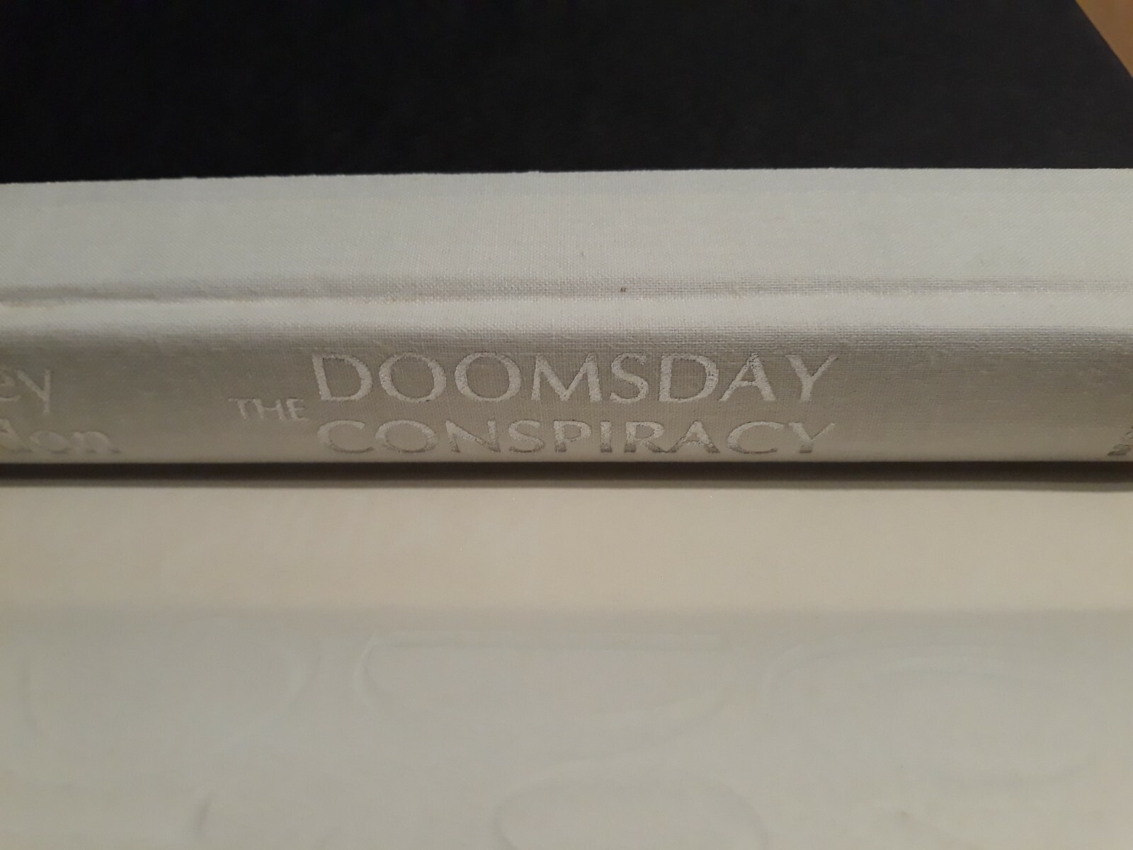 The Doomsday Conspiracy (1991, 1st edition HC) Sidney Sheldon. The New Novel