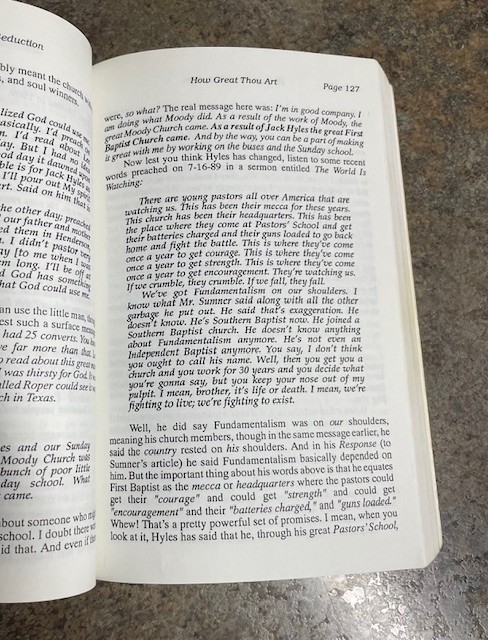 Fundamental Seduction: The Jack Hyles Case, Voyle A. Glover 1990 Edition