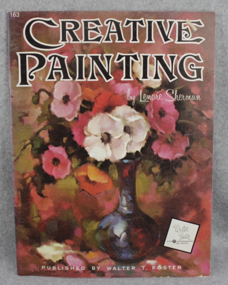 Walter Foster 163 Creative Painting Art Instruction Paperback Color Flowers