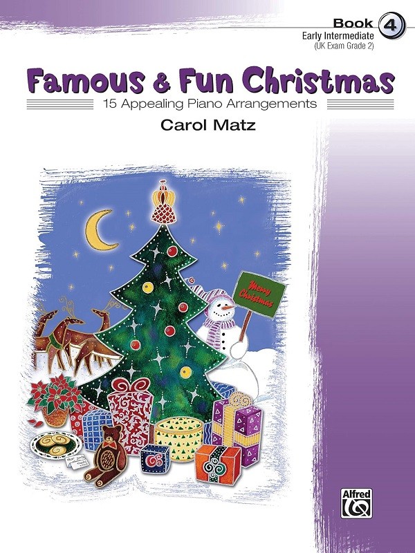 Famous & Fun Christmas, Book 4 (Early Intermediate): 15 … (paperback)