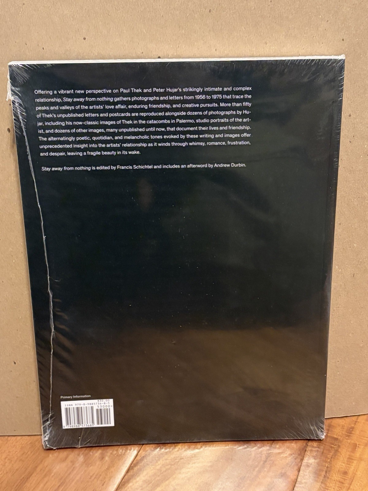 Paul Thek and Peter Hujar: Stay Away from Nothing by Paul Thek: New