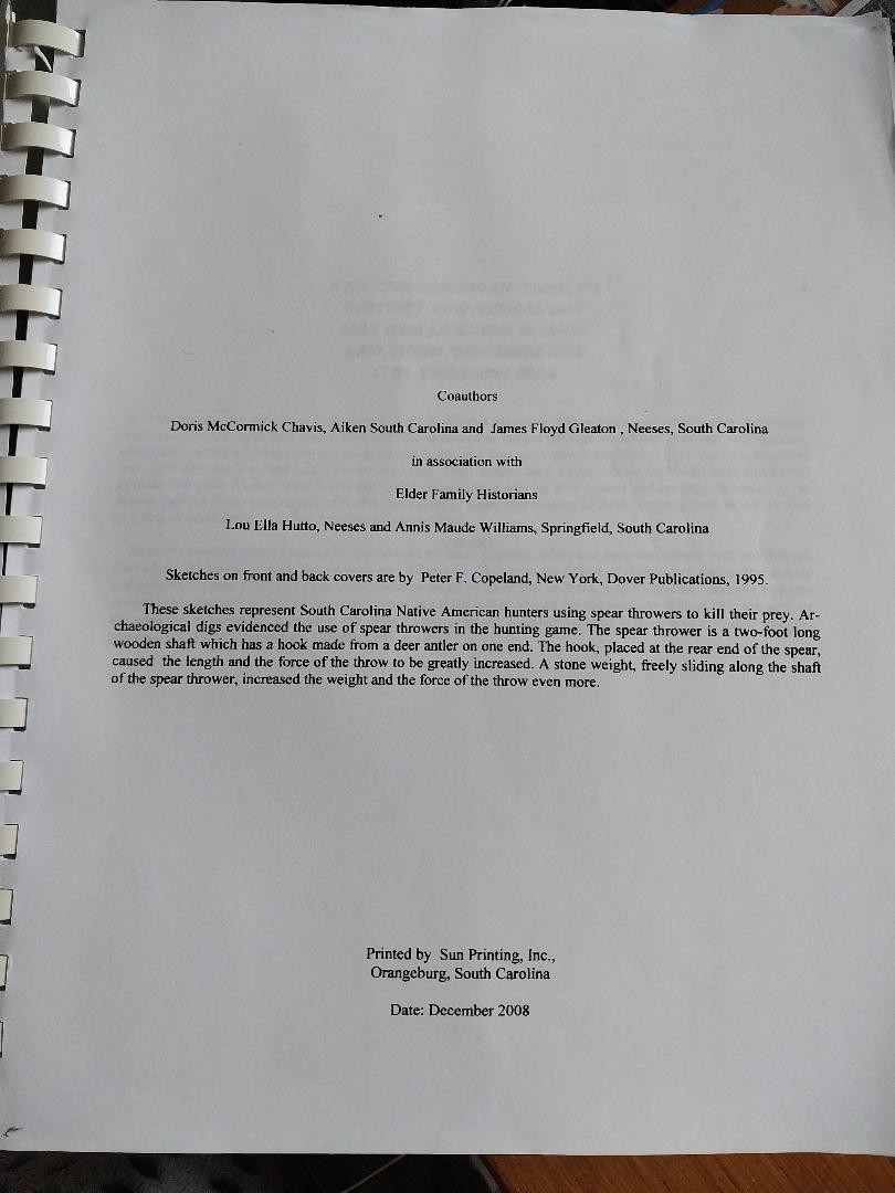 A Native American Family’s History and Genealogy