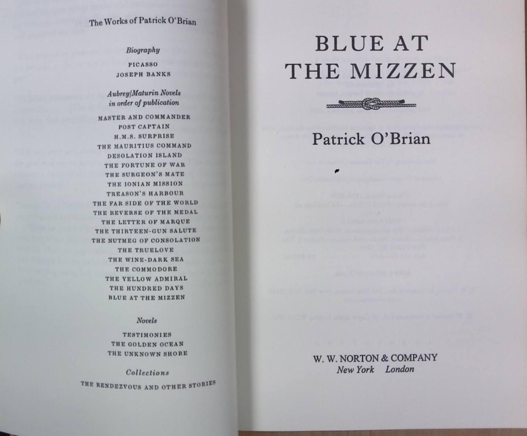 Patrick O’Brian, Aubrey-Maturin Series Vol 1-20 Trade Paperback