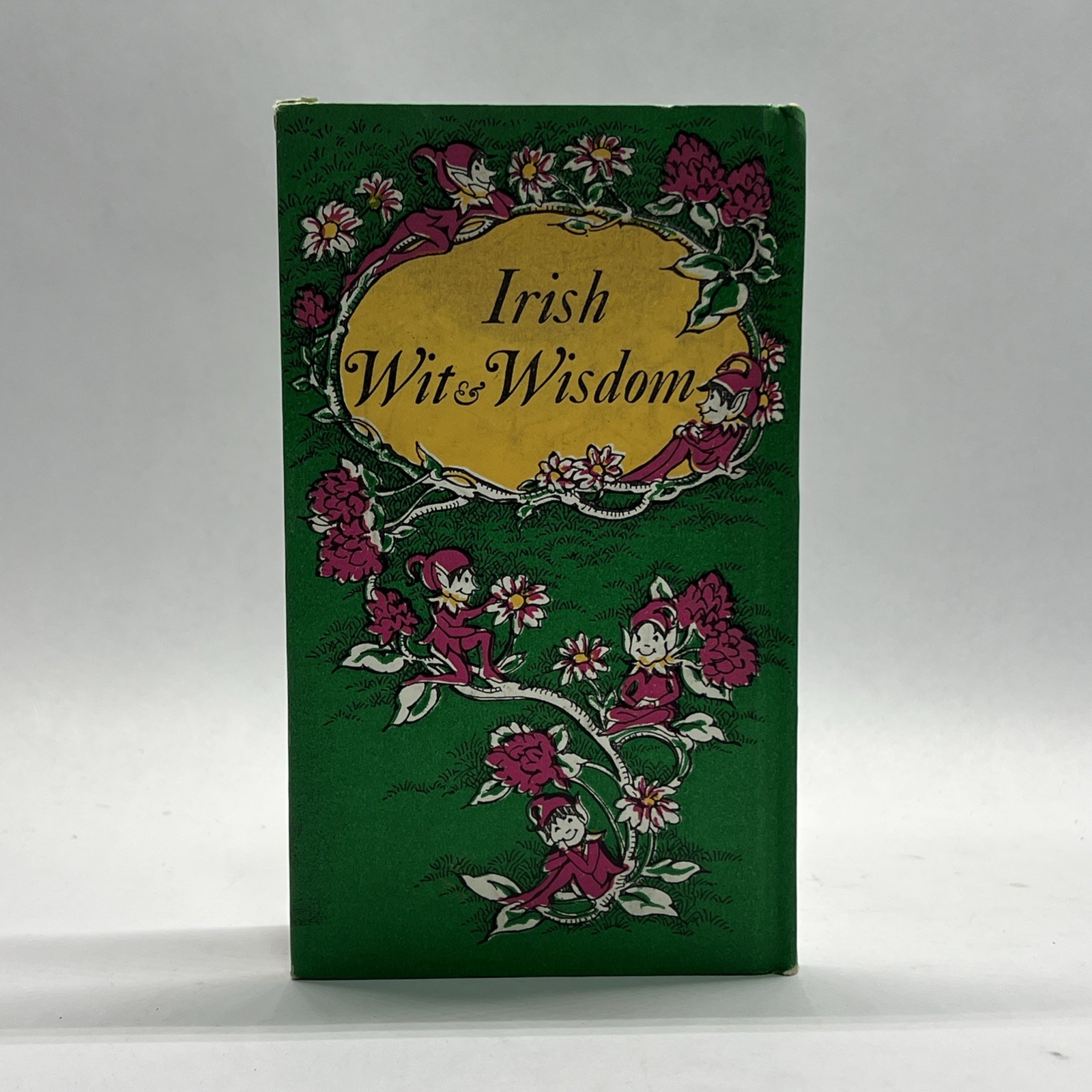 1976 Irish With & Wisdom Peter Pauper Press HC