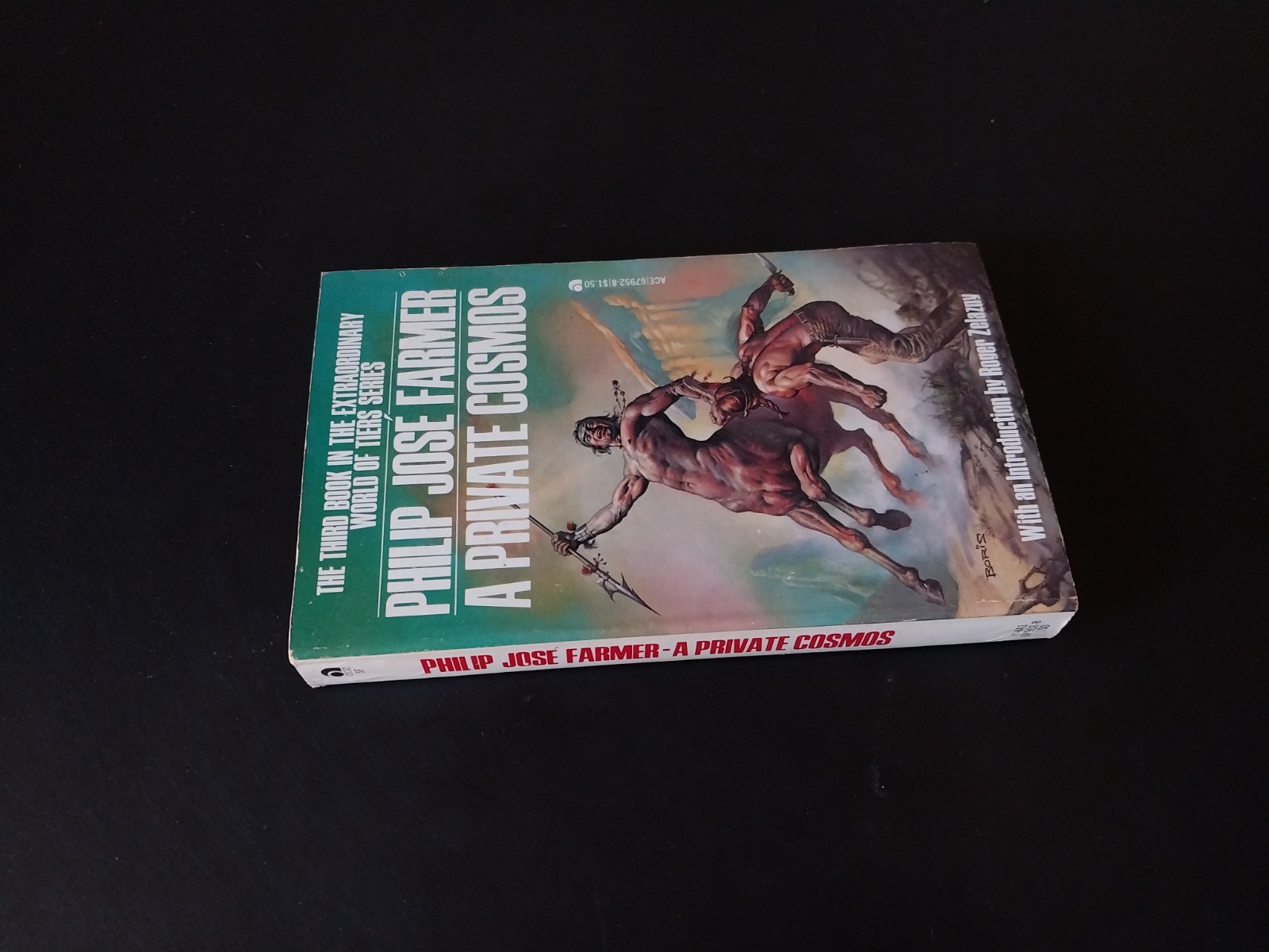 Philip Jose Farmer – A Private Cosmos – Ace Books 1977 Boris Vallejo Cover Art