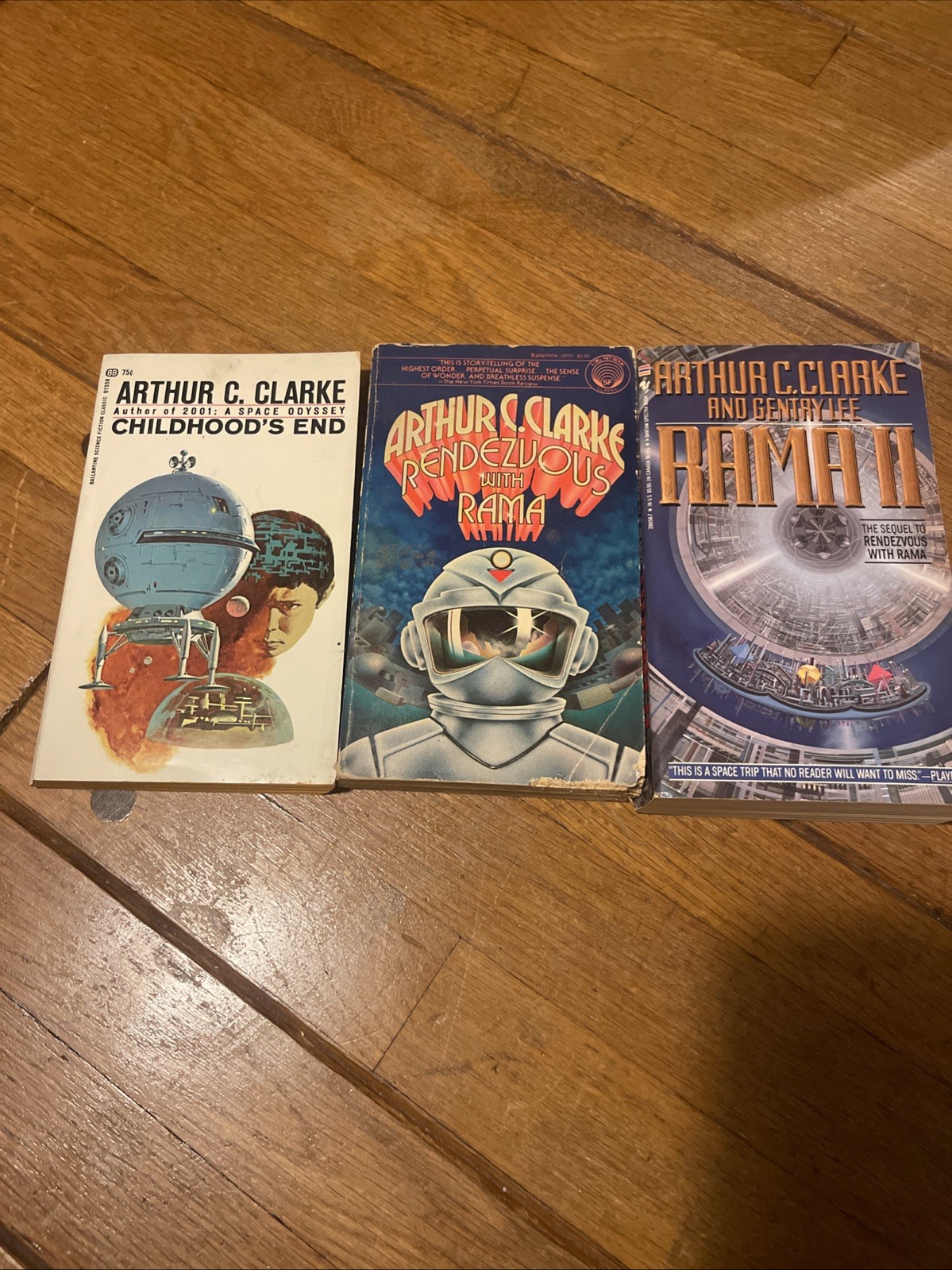 BUNDLE 3 Vintage Paperbacks ARTHUR C CLARKE
