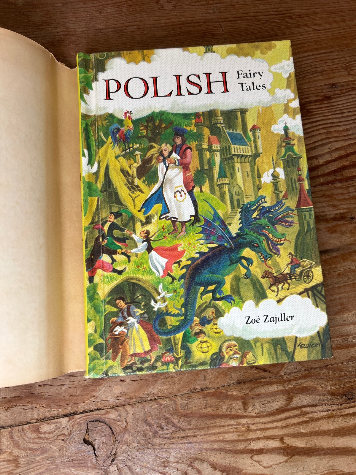 Polish Fairy Tales 1959 by Zoe Zajdler HC/DJ 1st Printing American Edition