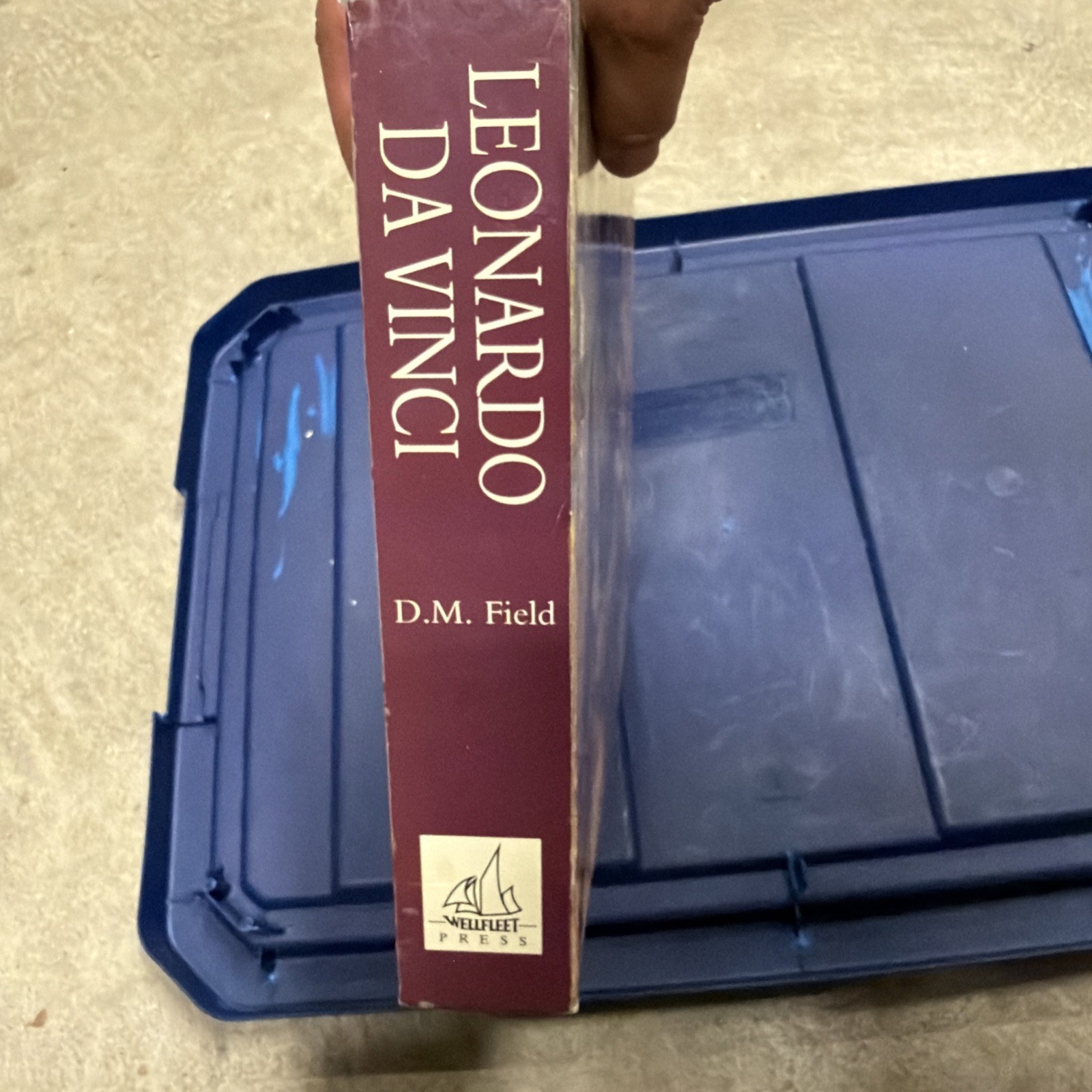 Leonardo Da Vinci by D. M. Field Multicolor Illustrated Hardcover Book