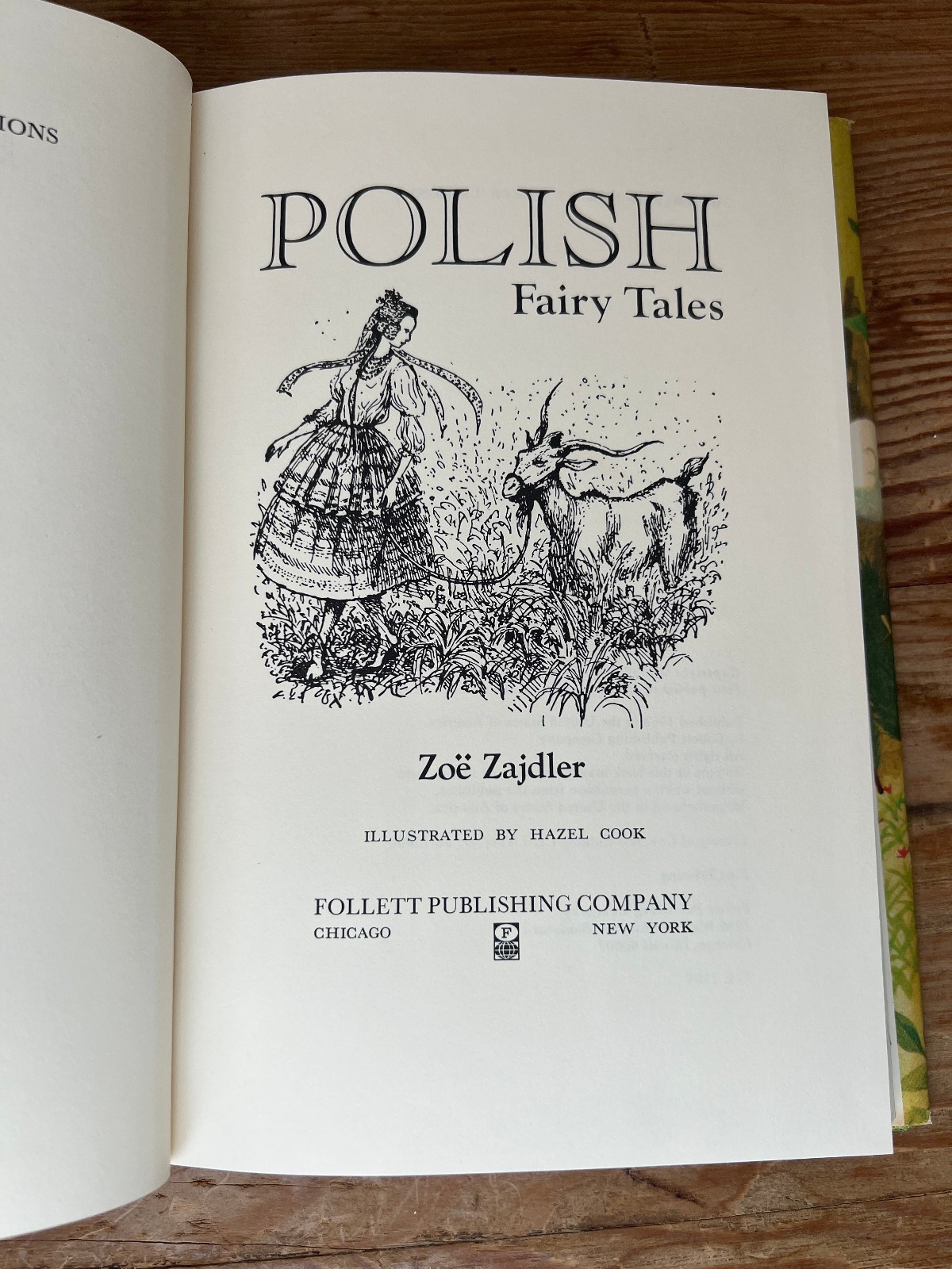 Polish Fairy Tales 1959 by Zoe Zajdler HC/DJ 1st Printing American Edition