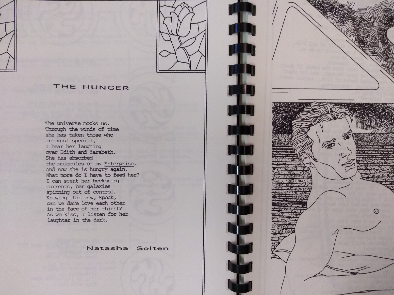 CHARISMA 2 Star Trek Zine Fanzine 1988 stories & art vintage fic fandom