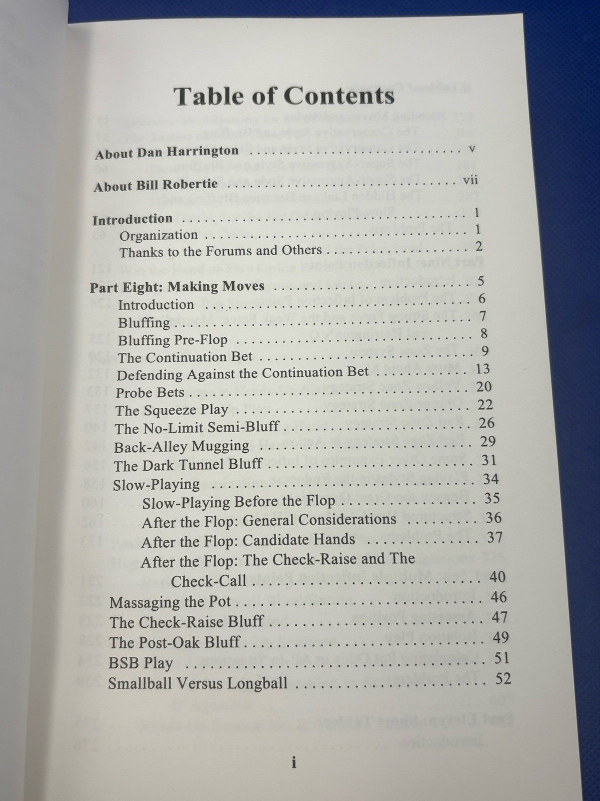 Harrington On Hold ‘Em Poker Volumes I & II, by Dan Harrington Paperback