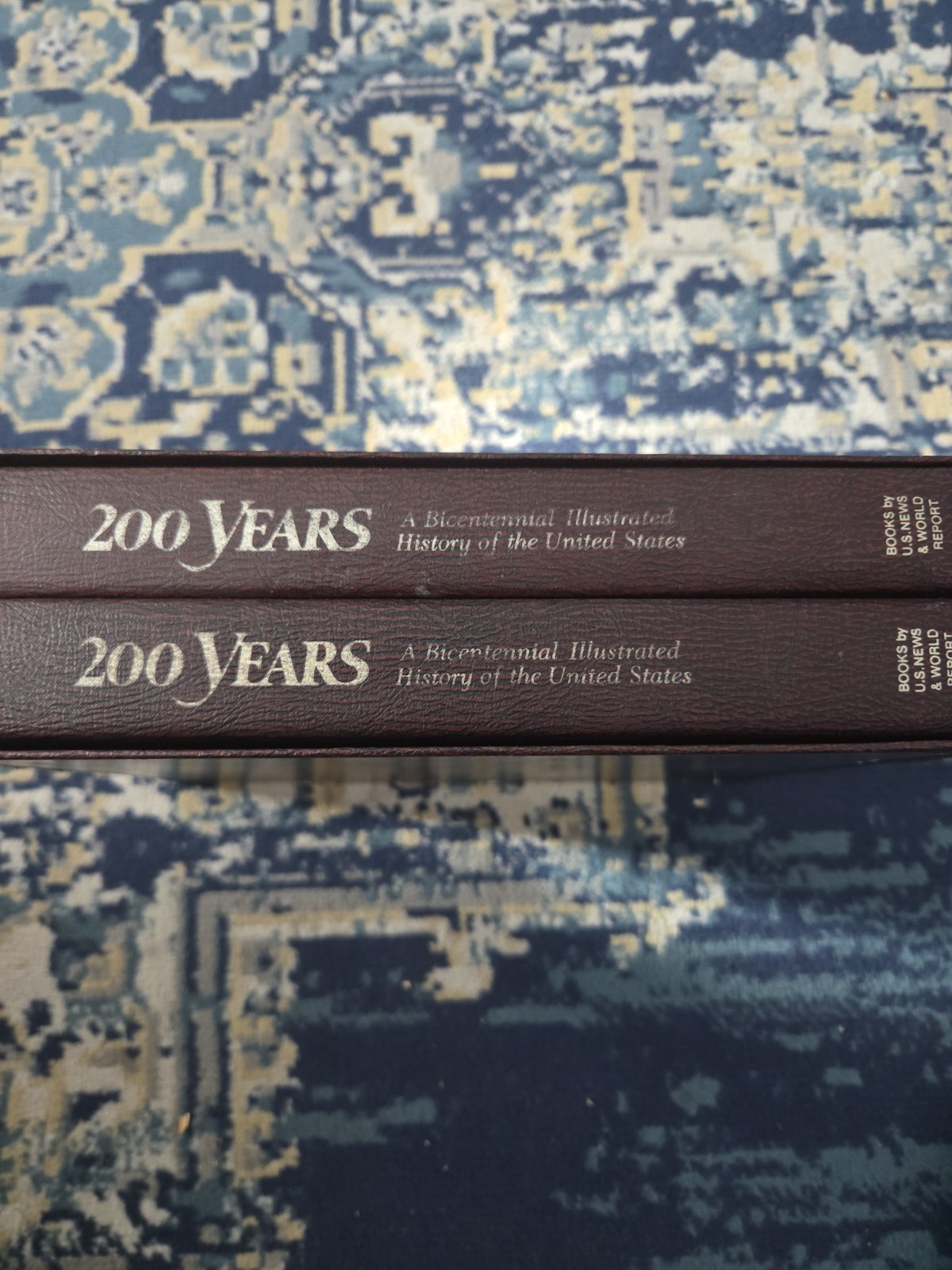 200 YEARS A Bicentennial Illustrated History of The United States BOX SET 2 Book
