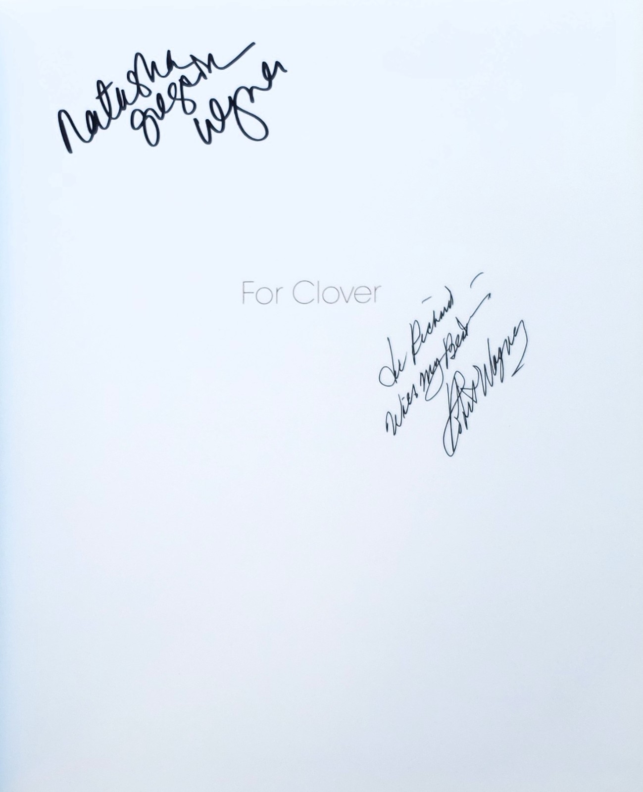 Natalie Wood: Reflections on a Legendary Life Signed First Edition 2016