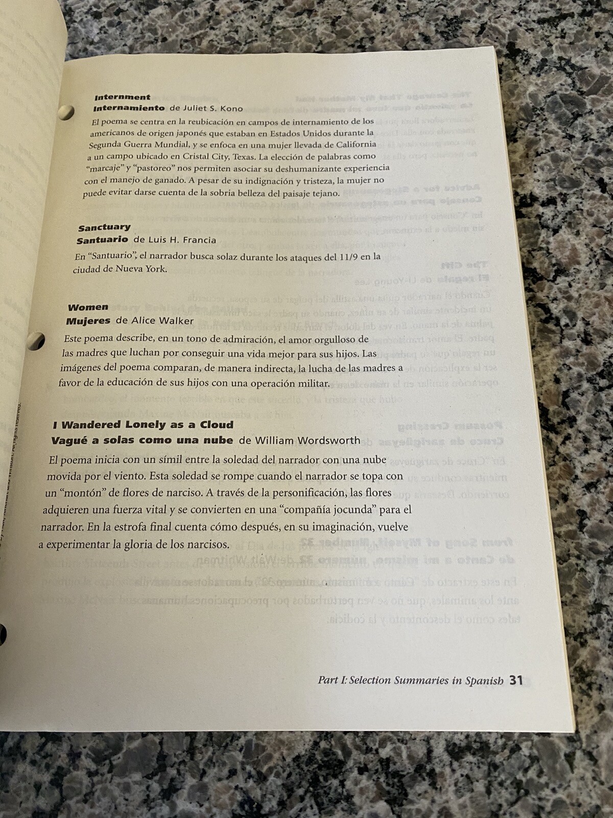 Supporting Instruction in Multiple Languages-Third Course in Spanish