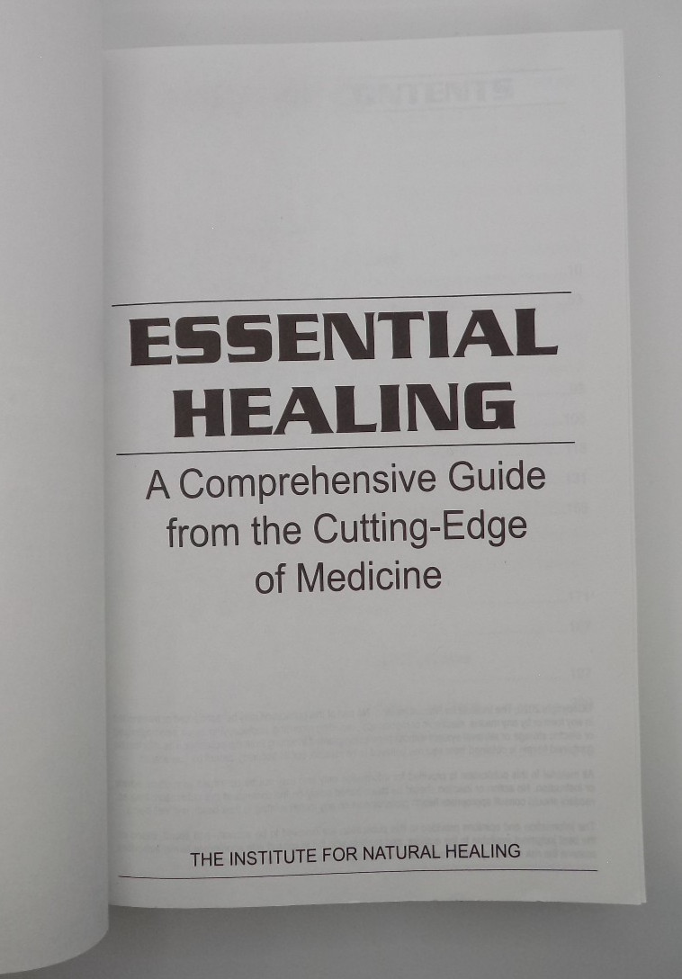 Essential Healing by The Institute for Natural Healing | Paperback, 2020