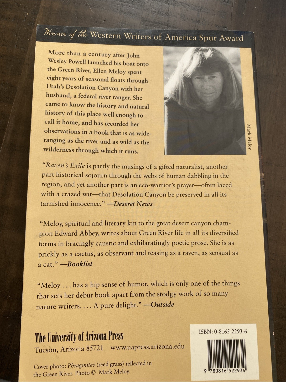 Raven’s Exile: a season on the Green River by Ellen Meloy Softback 2003