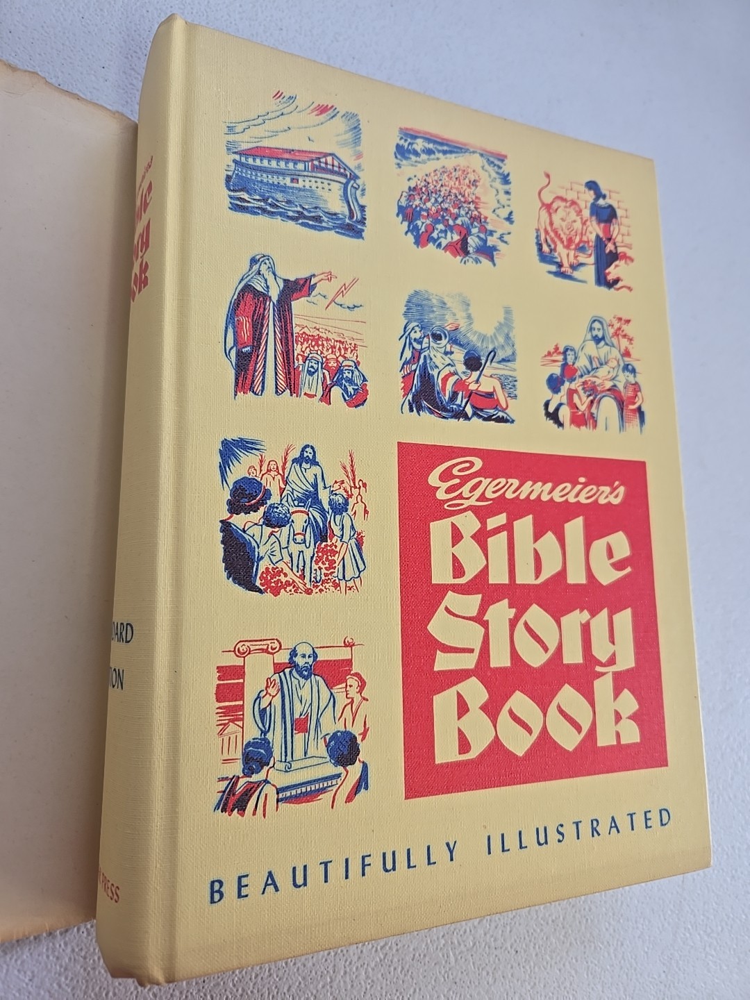 1955 Egermeier’s Bible Story Book Revised Standard Ed. Warner Press