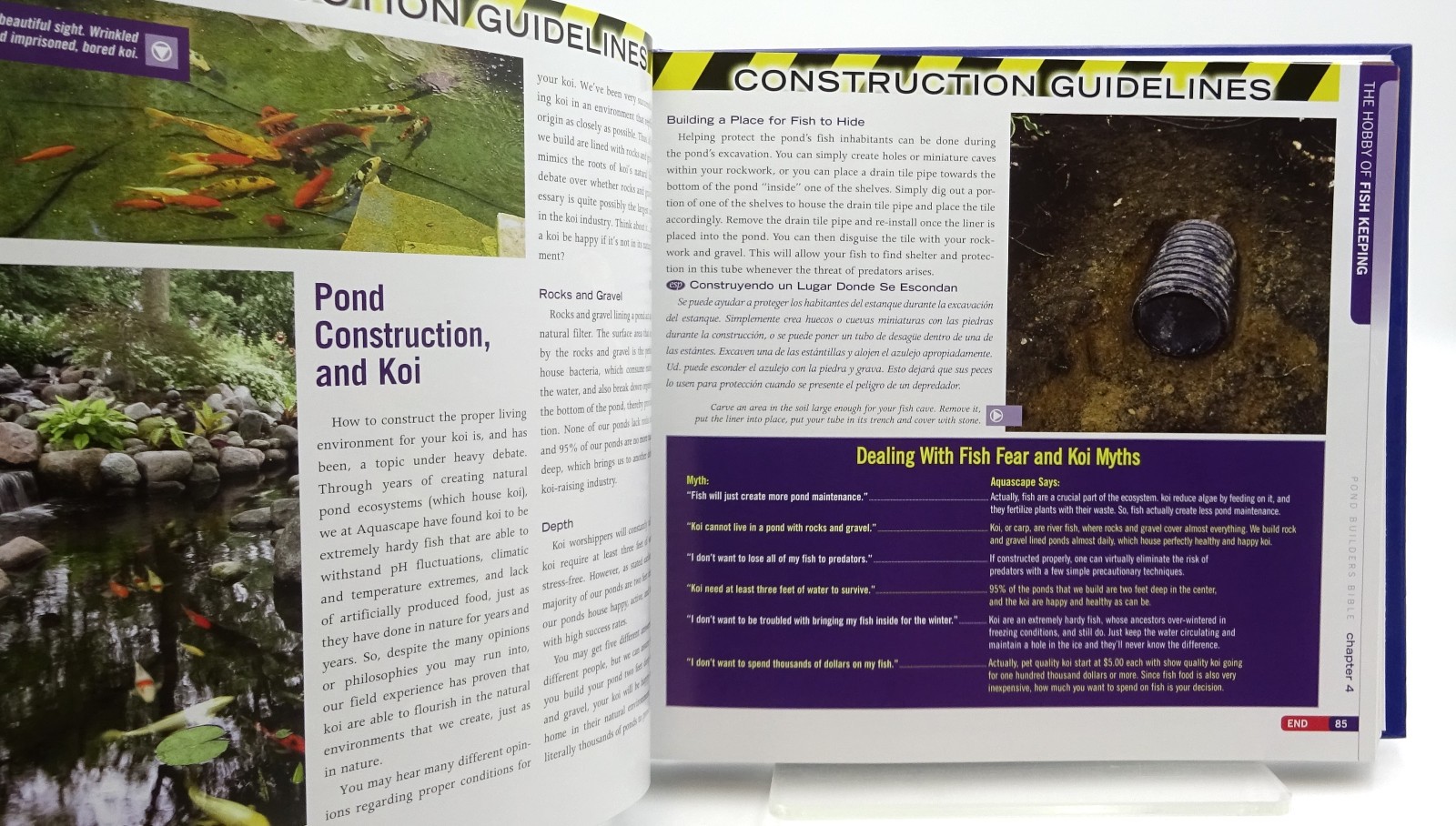 Aquascape Pond Builders Bible Revised Edition Hardcover HB 2007 Construction