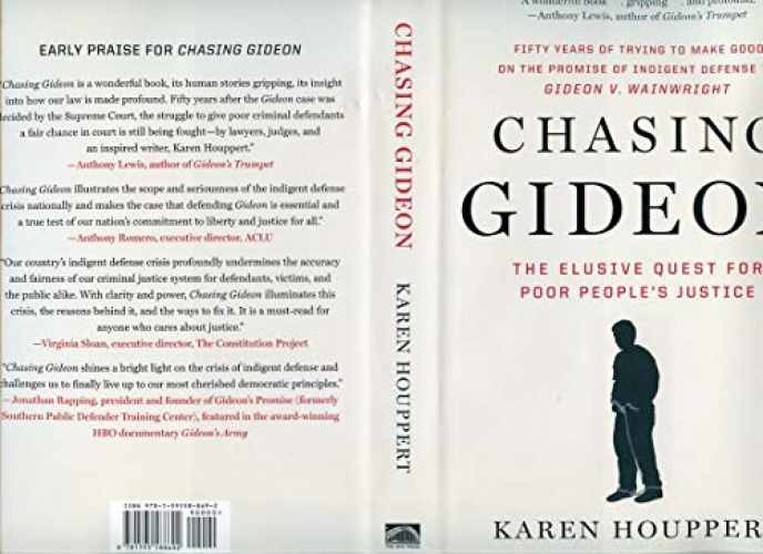 Chasing Gideon: The Elusive Quest – Hardcover, by Houppert Karen – Acceptable n