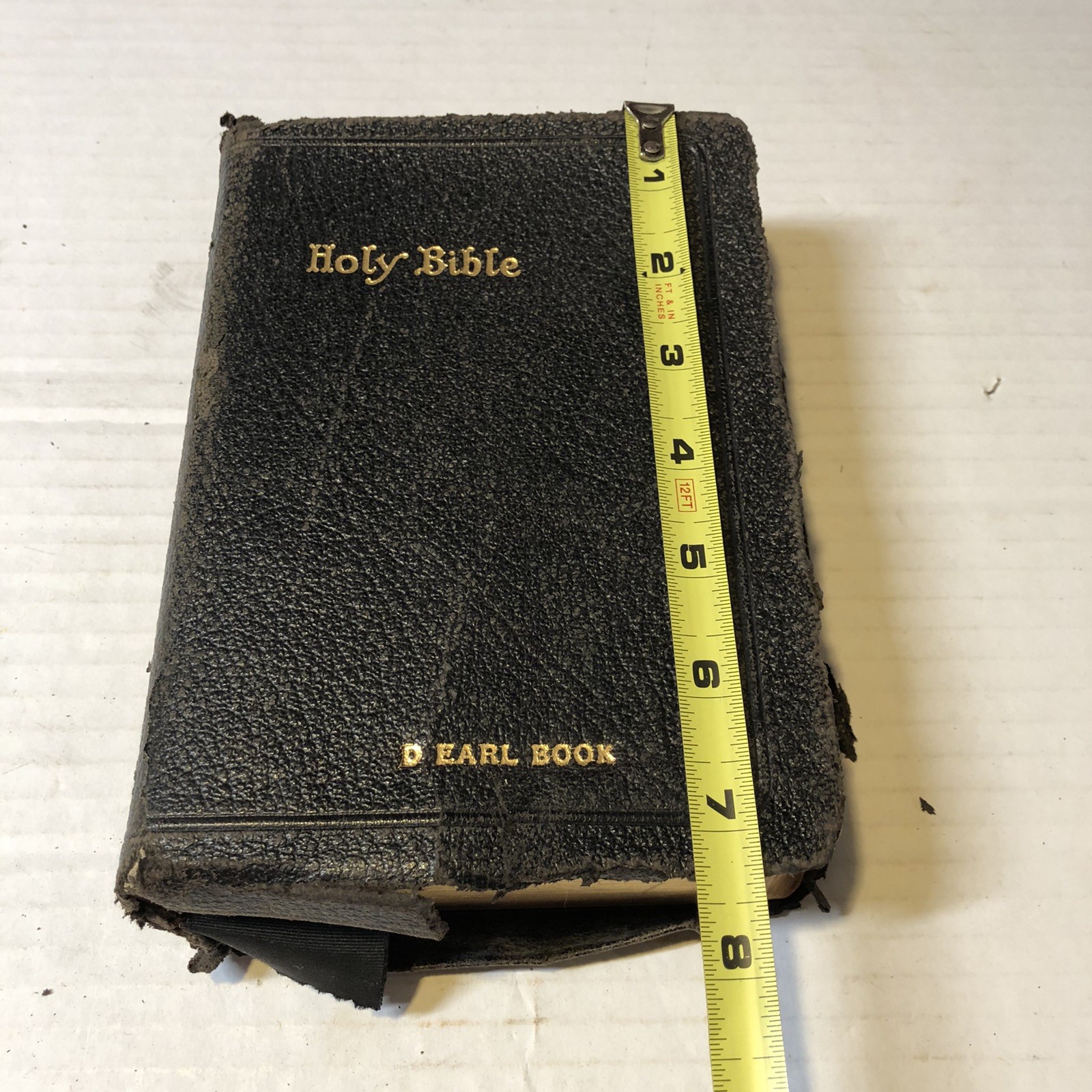Vtg King James Version Holy Bible Red Letter Edition National Bible Press CRI