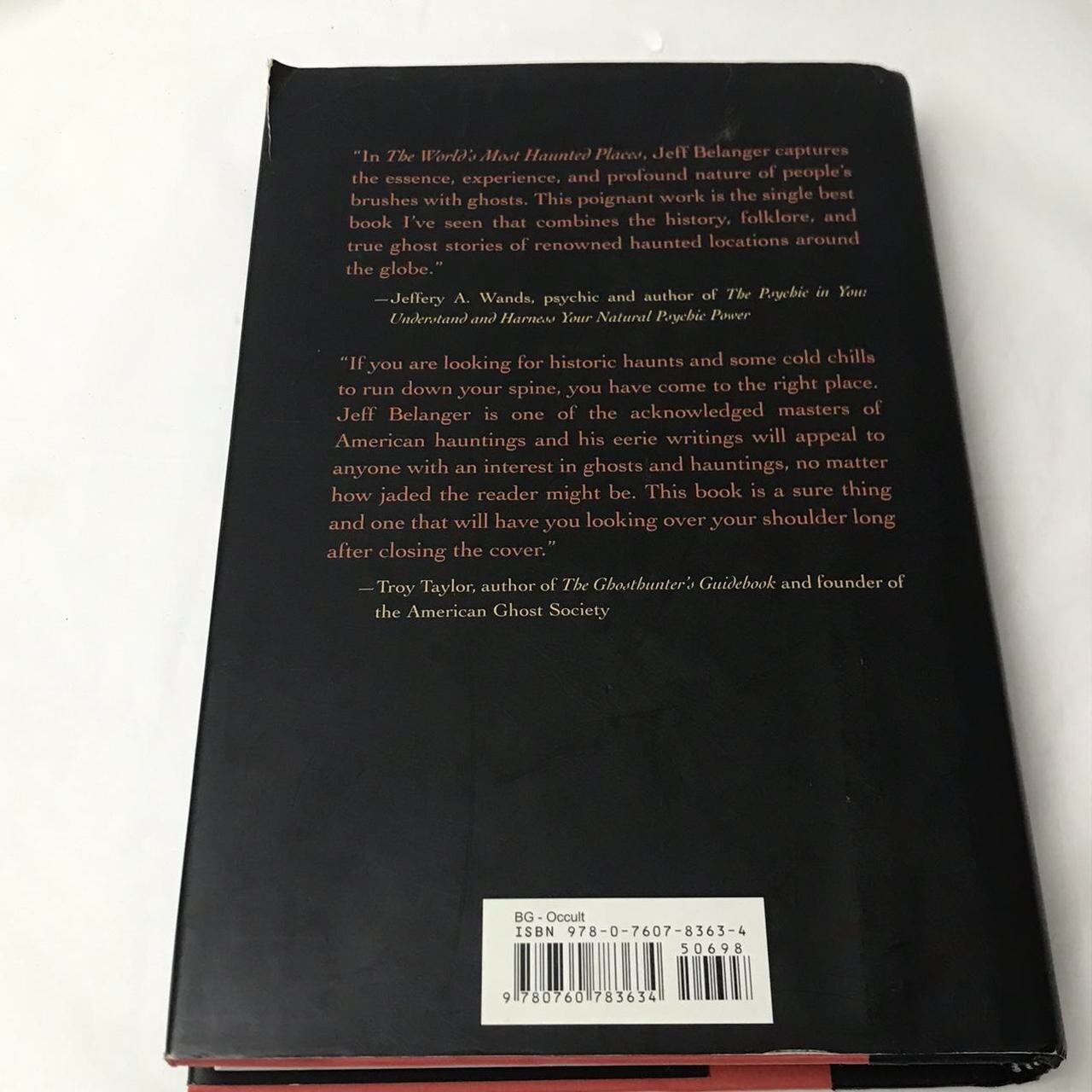 The World’s Most Haunted Places Jeff Belanger 2004 Hardcover Ghost Paranormal