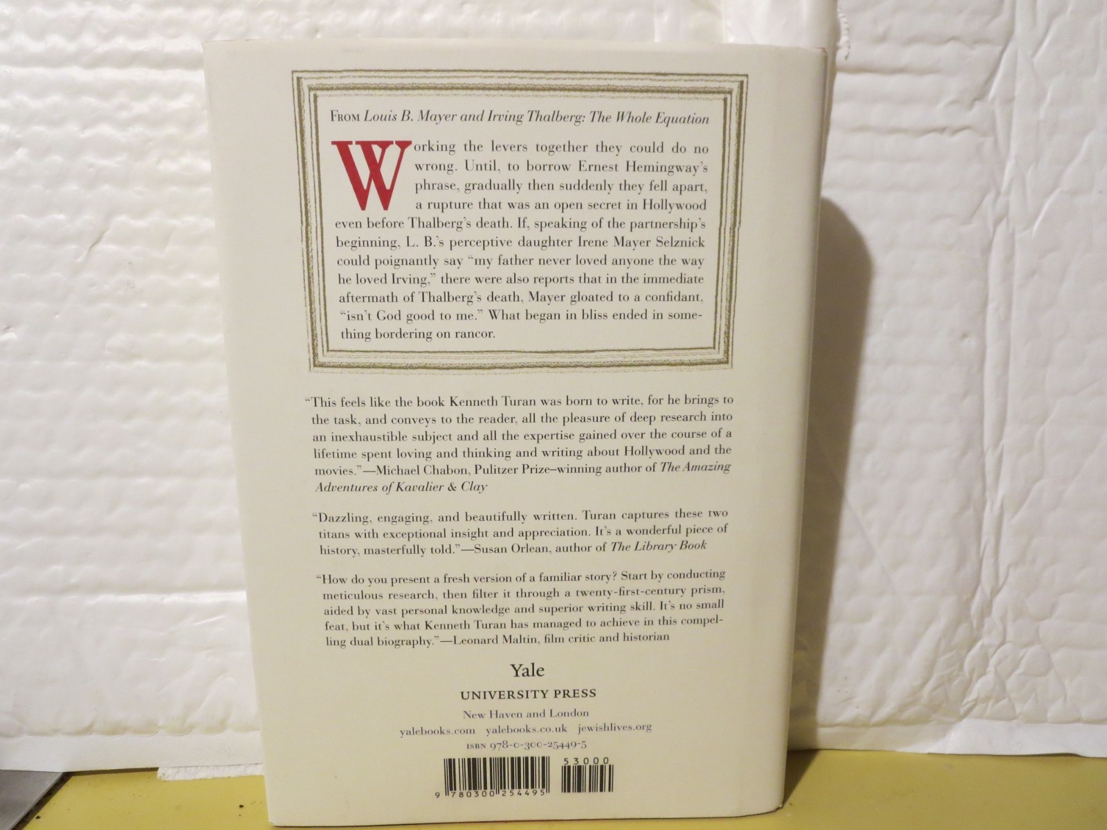 Louis B. Mayer & Irving Thalberg and Warner Bros Studio (2 NEW HC) Clark Gable