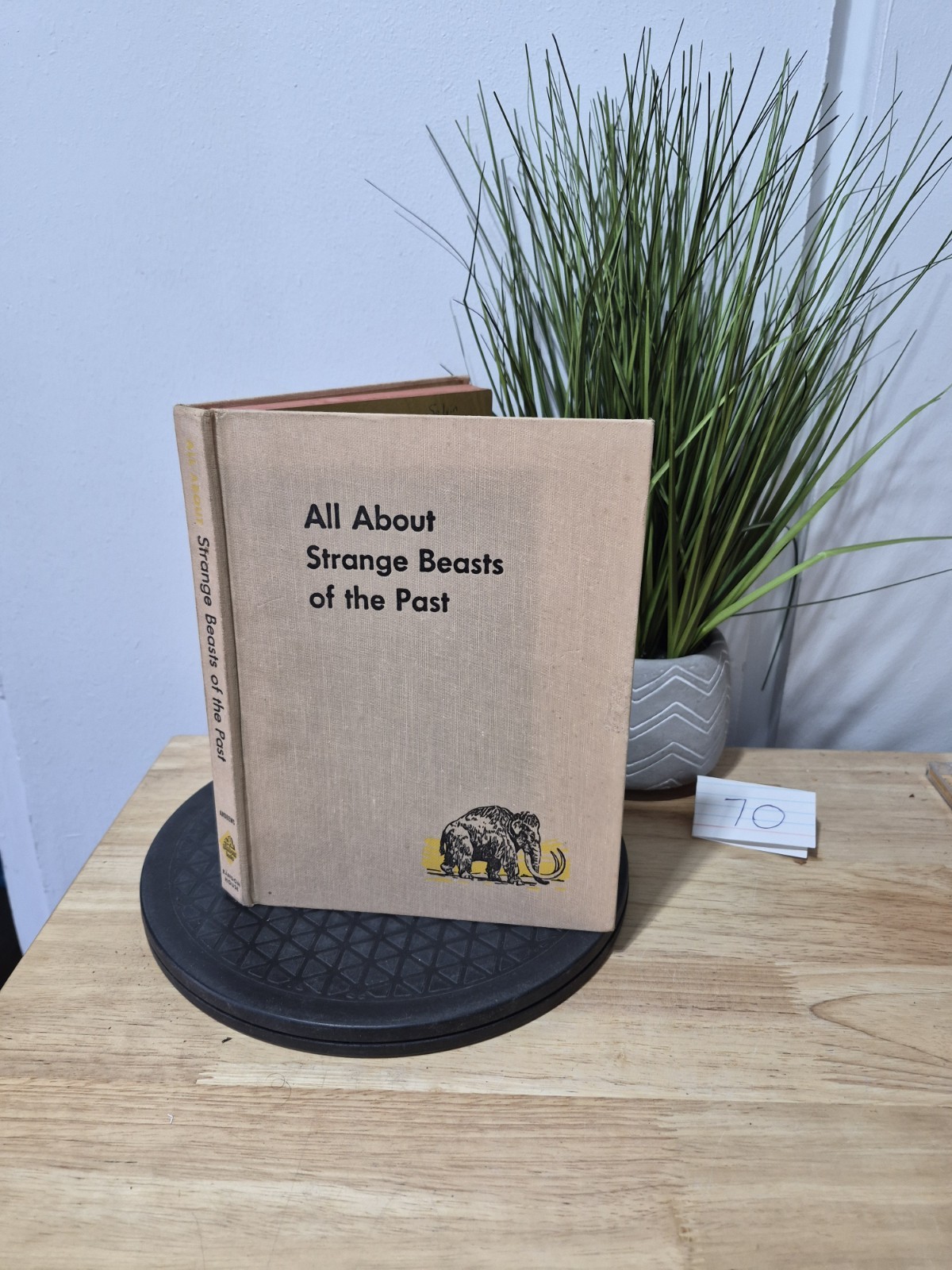 All About Strange Beasts of the Past by Roy Chapman Andrews 1956 Hardcover