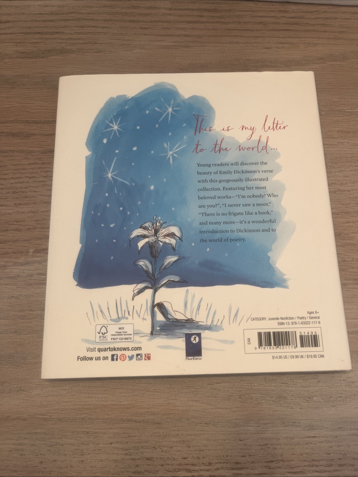 Poetry for Kids Ser.: Poetry for Kids: Emily Dickinson by Emily Dickinson (2016,