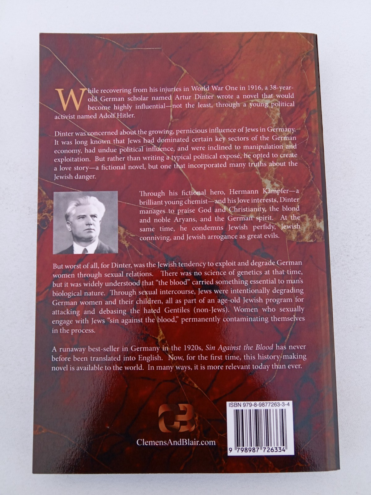 Sin Against the Blood: A Novel by Artur Dinter