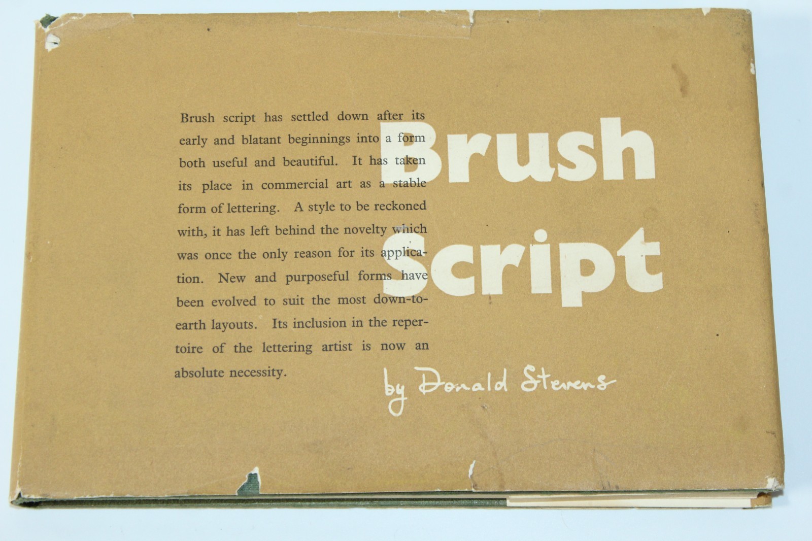 Brush Script by Donald Stevens (1953) HCDJ