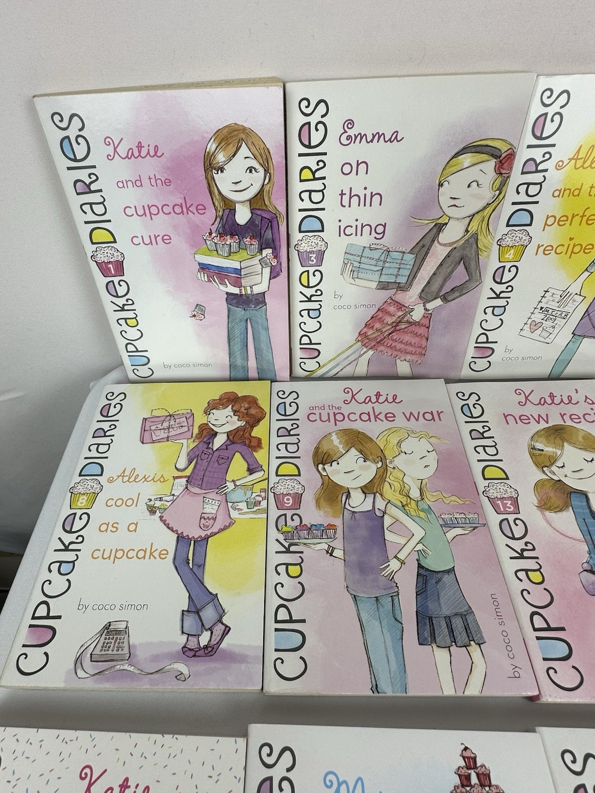 Lot of 30 Cupcake Diaries Coco Simon Books (Missing #2, 10, 11, 12, )