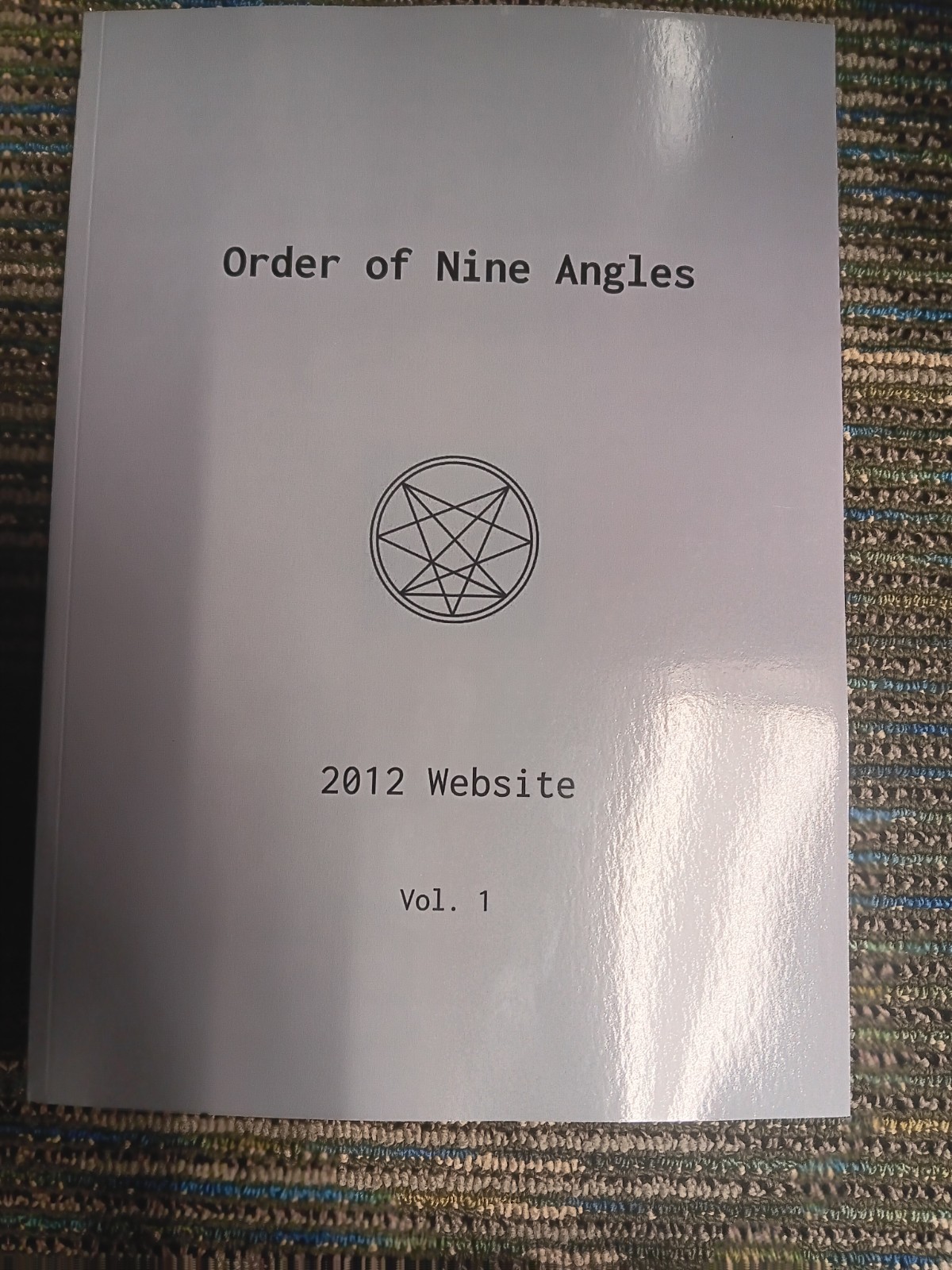 Order Of Nine Angles 2012 Website ONA O9a Anton Long David Myatt Christos Beest