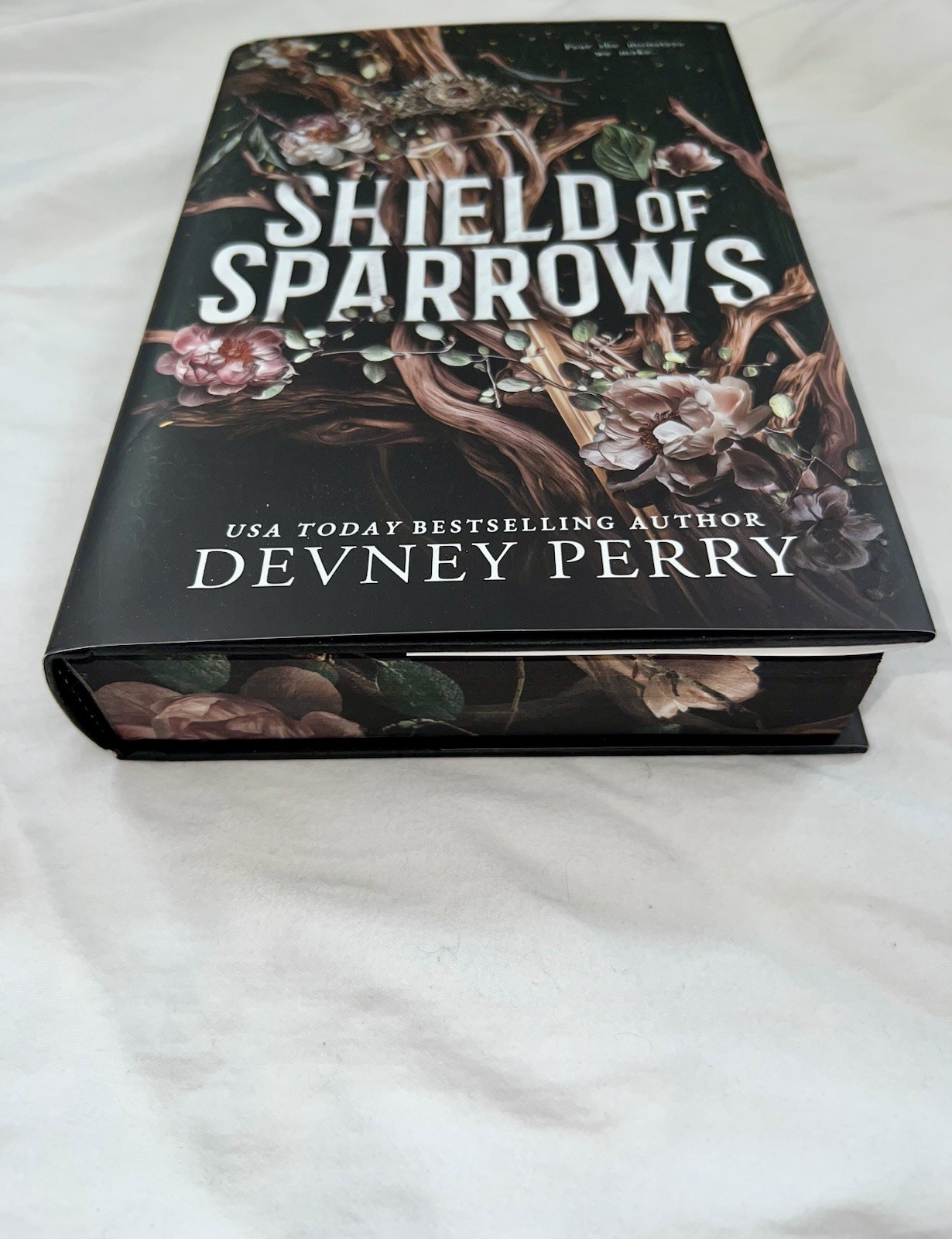 NEW Shield of Sparrows Devney Perry Sprayed Edges Deluxe Edition Hardcover