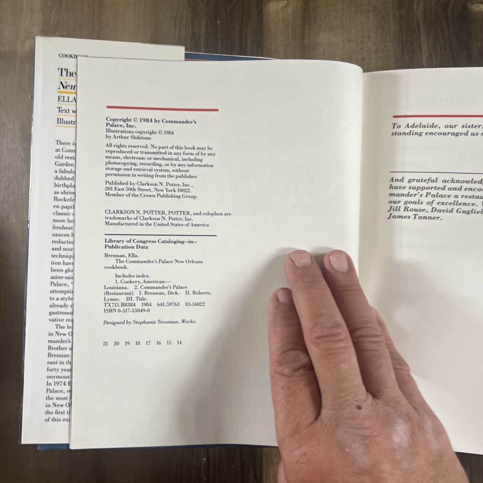 The Commander’s Palace New Orleans Cookbook by Dick Brennan and Ella Brennan…