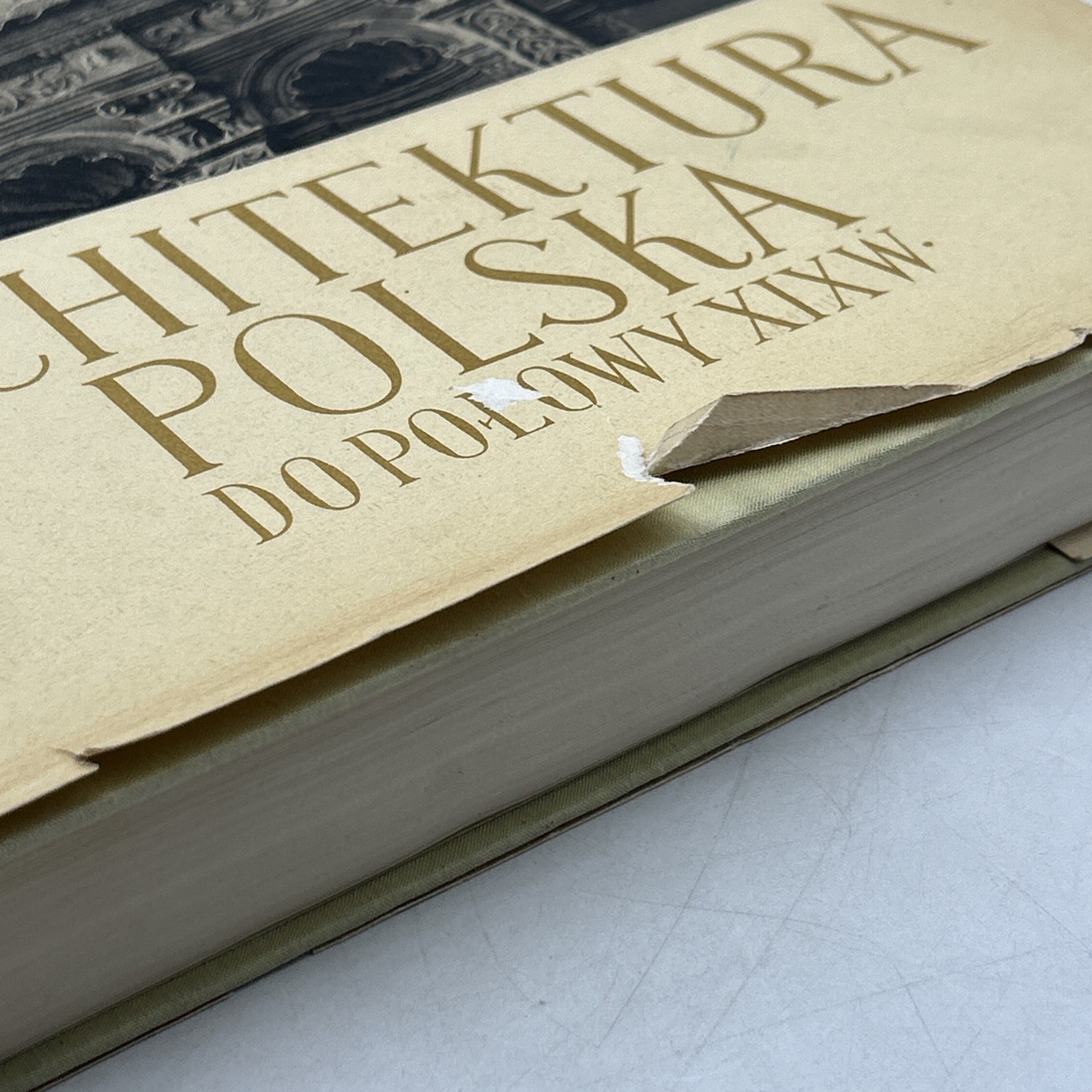 Architektura Polska by Jan Zachwatwicz HC DJ 1956