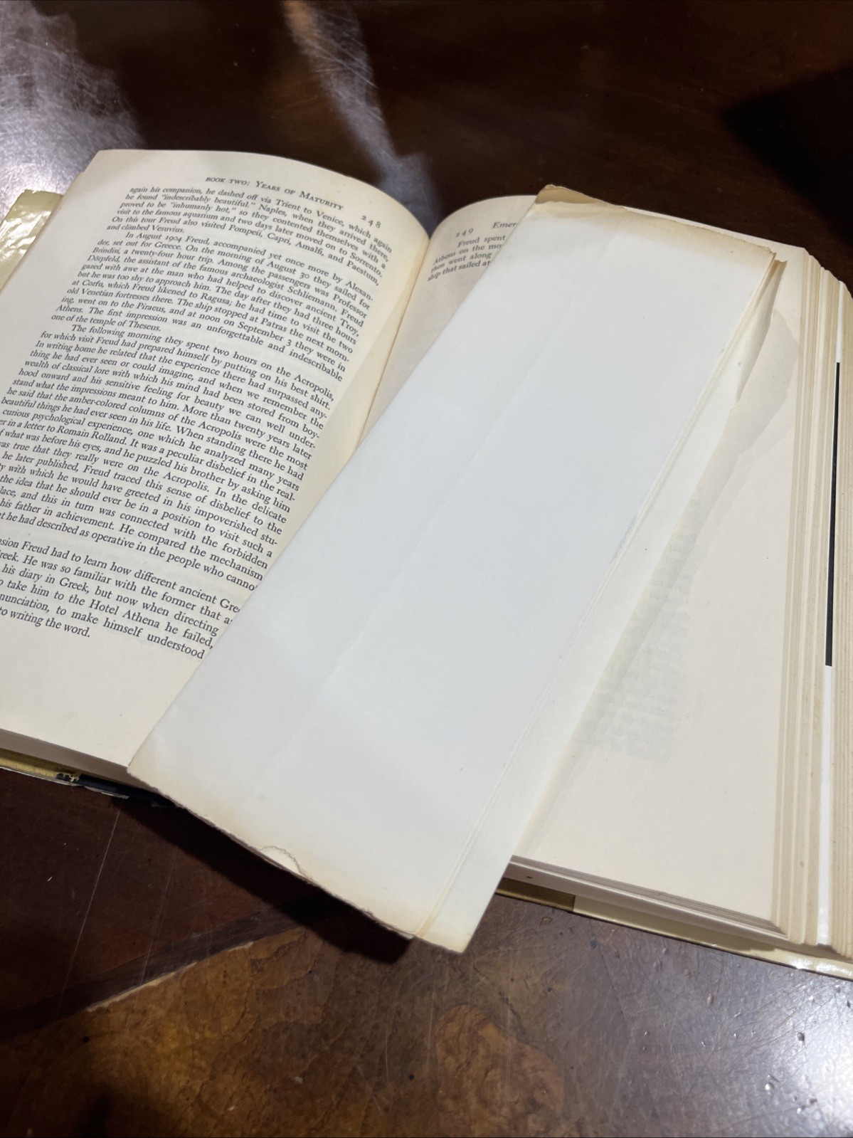 The Life and Work of Sigmund Freud: 1961 Basic Books Hardcover by Ernest Jones
