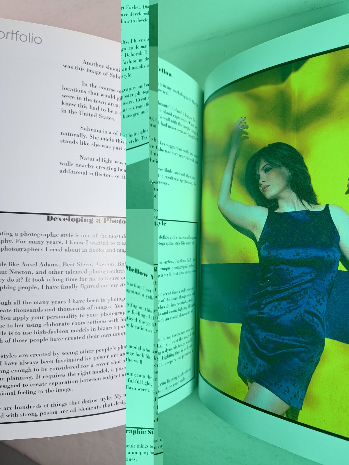 Portfolio by Art Ketchum, Photography Manual, 2001
