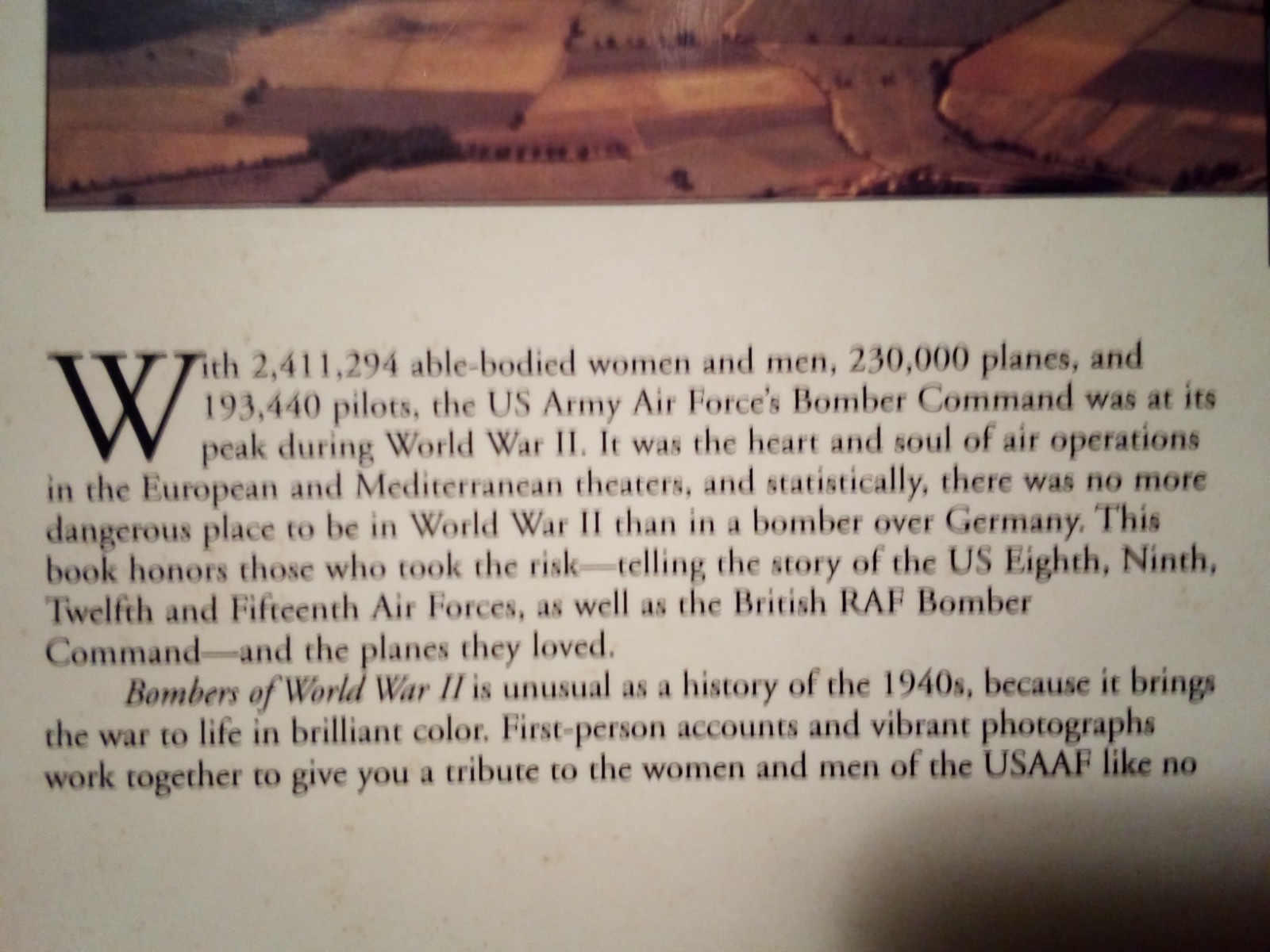 (COBP) “BOMBERS OF WW II (2) by JEFFREY L. ETHELL” / TPB / 180 PAGES / 1994