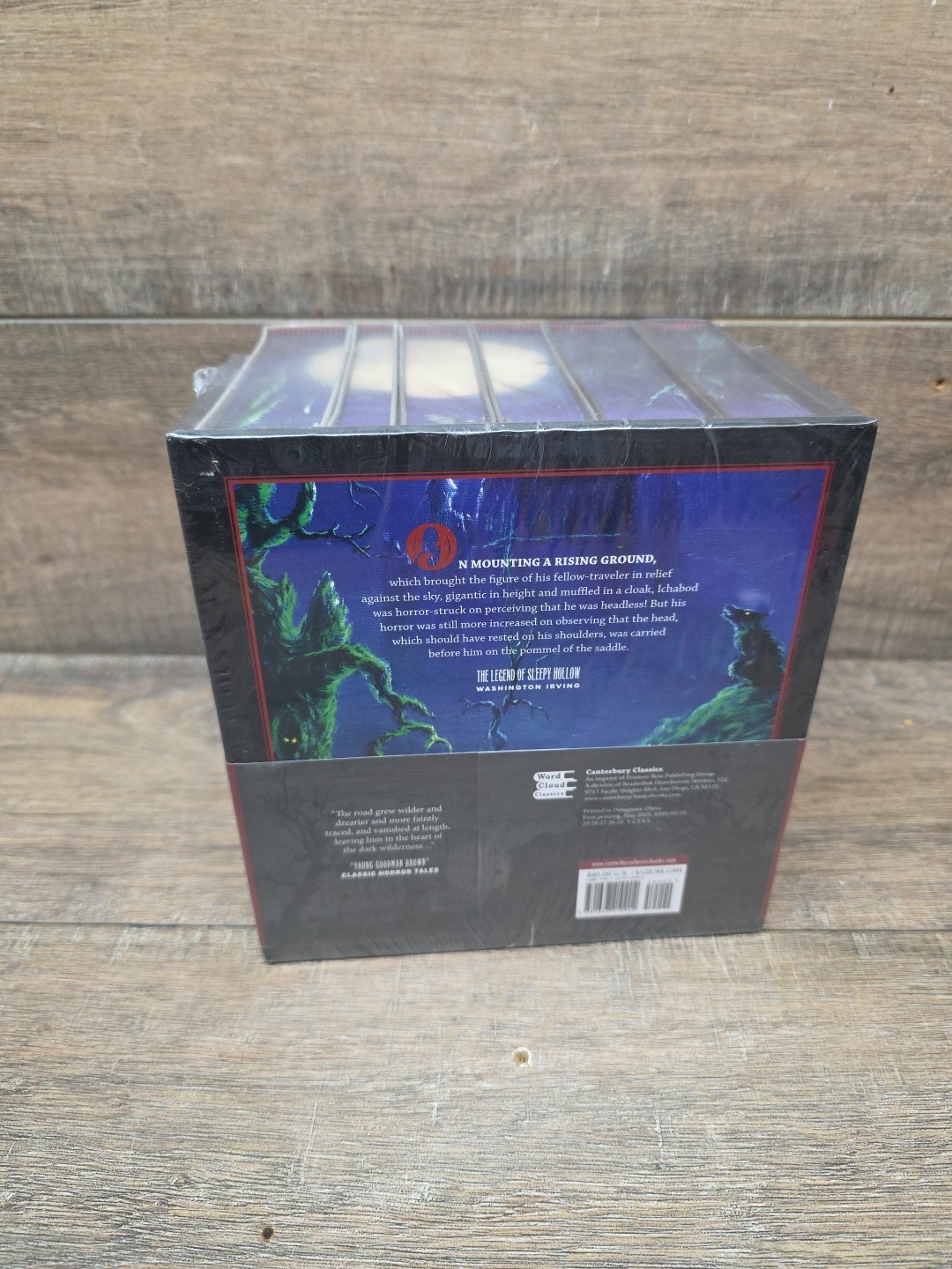 Horror Collection Word Cloud Classics Box Set – Art Page Edges – Sealed