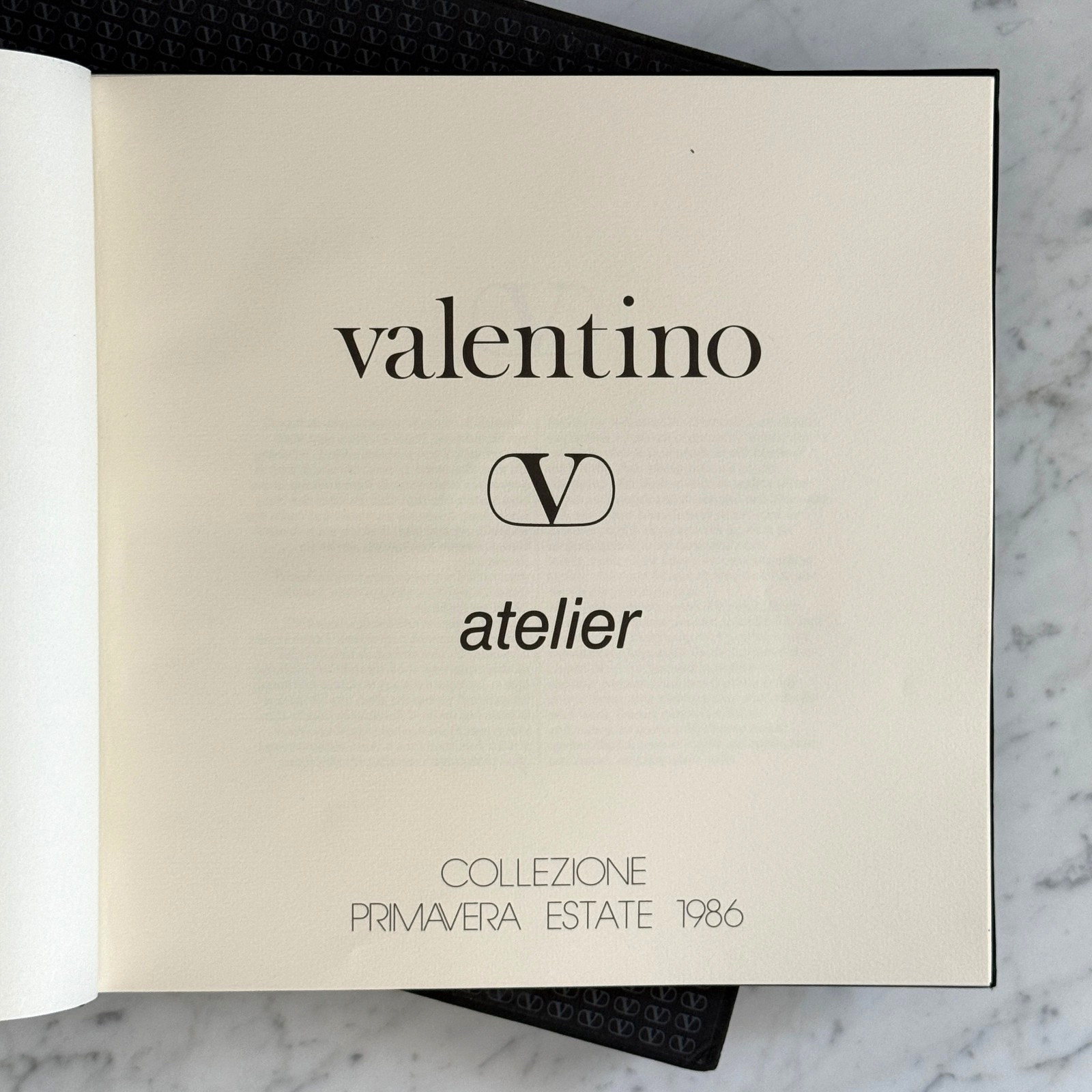 Valentino Atelier 1986 Swatch Book #115 – Vintage Spring Summer Haute Couture