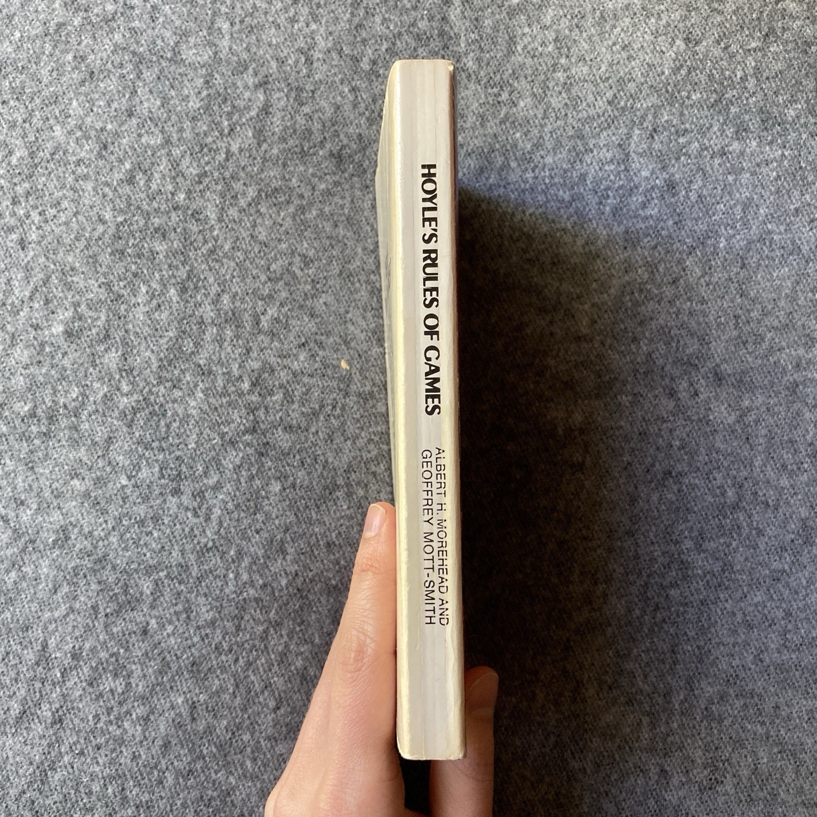 Play According to Hoyle Hoyle’s Rules Morehead Mott-Smith Paperback Signet 2nd …
