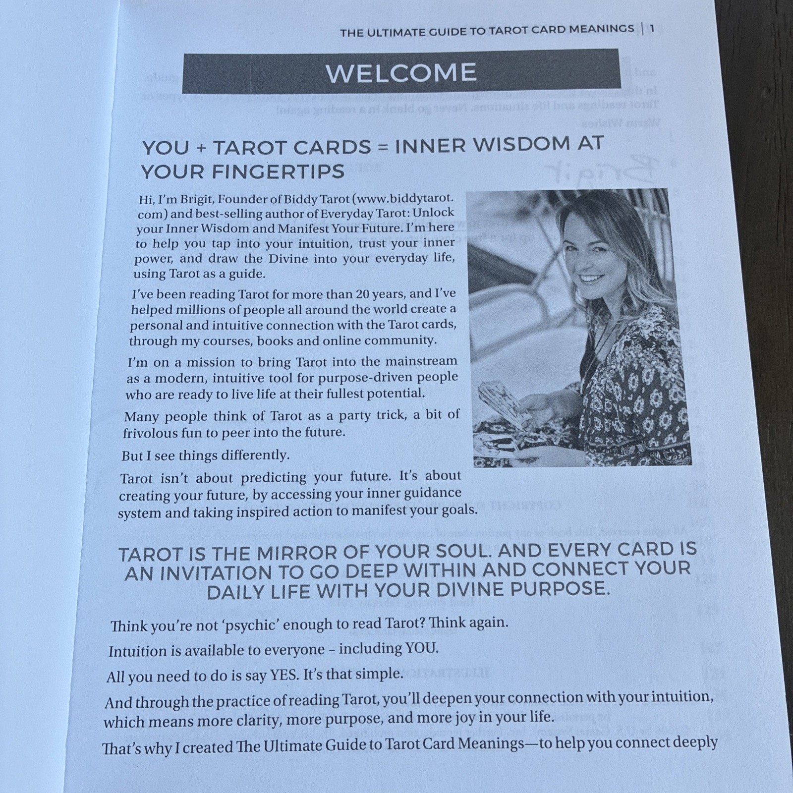 The Ultimate Guide to Tarot Card Meanings, Esselmont, Brigit, Very Good Book